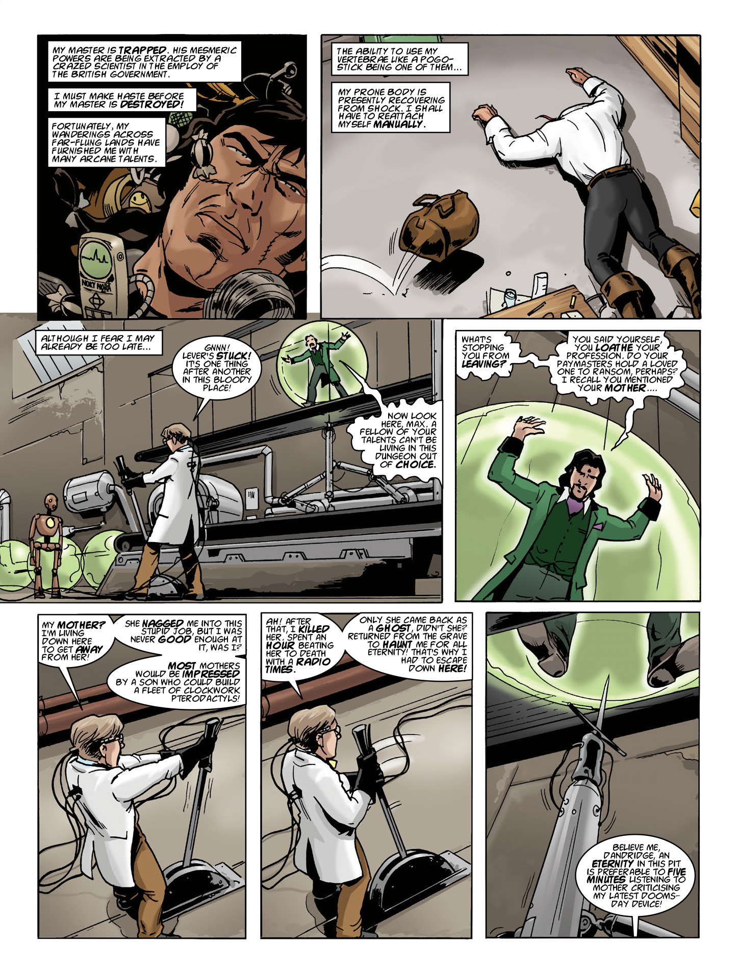 Read online Dandridge: Return of the Chap comic -  Issue # TPB - 98