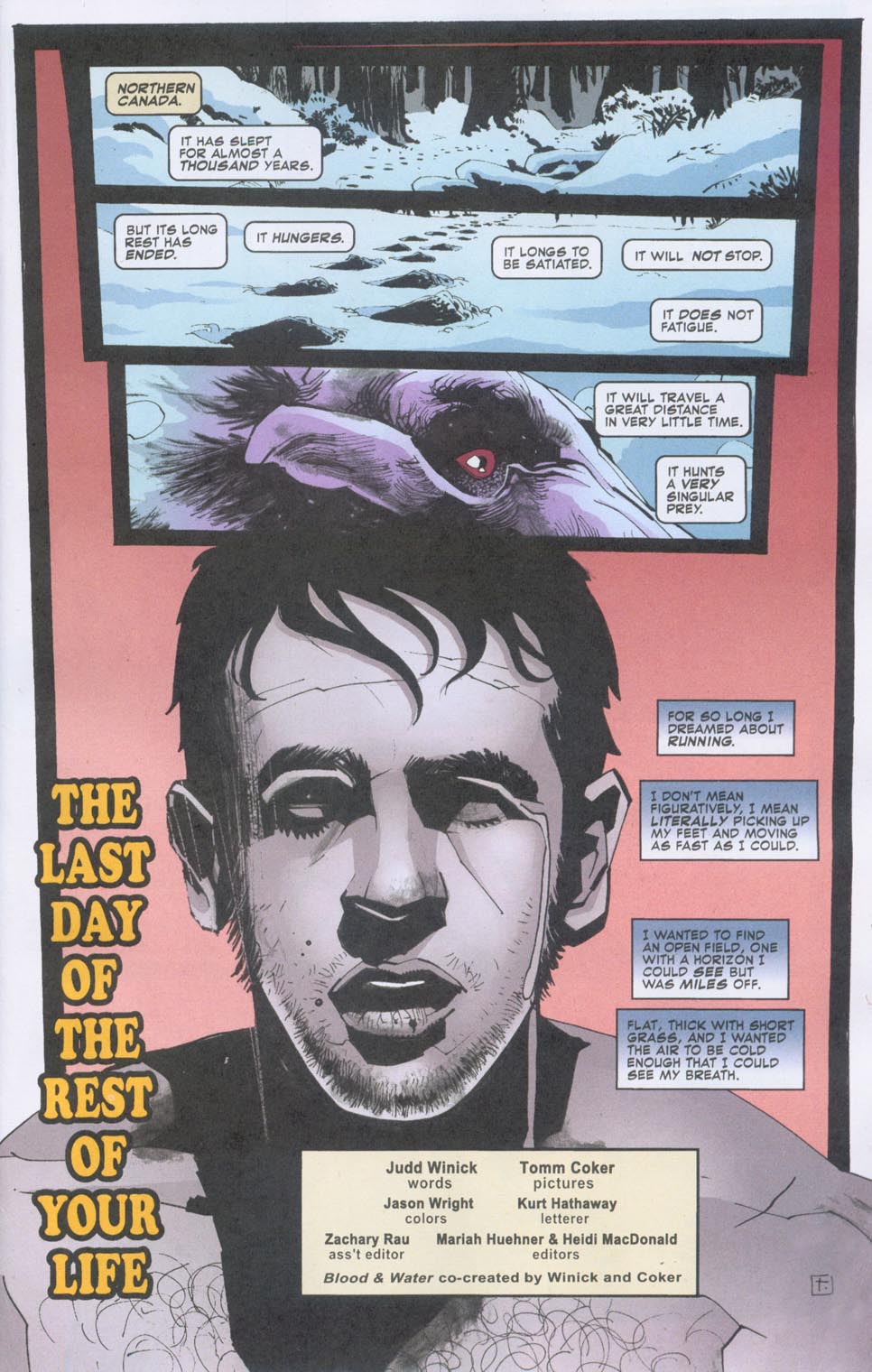 Read online Blood and Water comic -  Issue #3 - 2