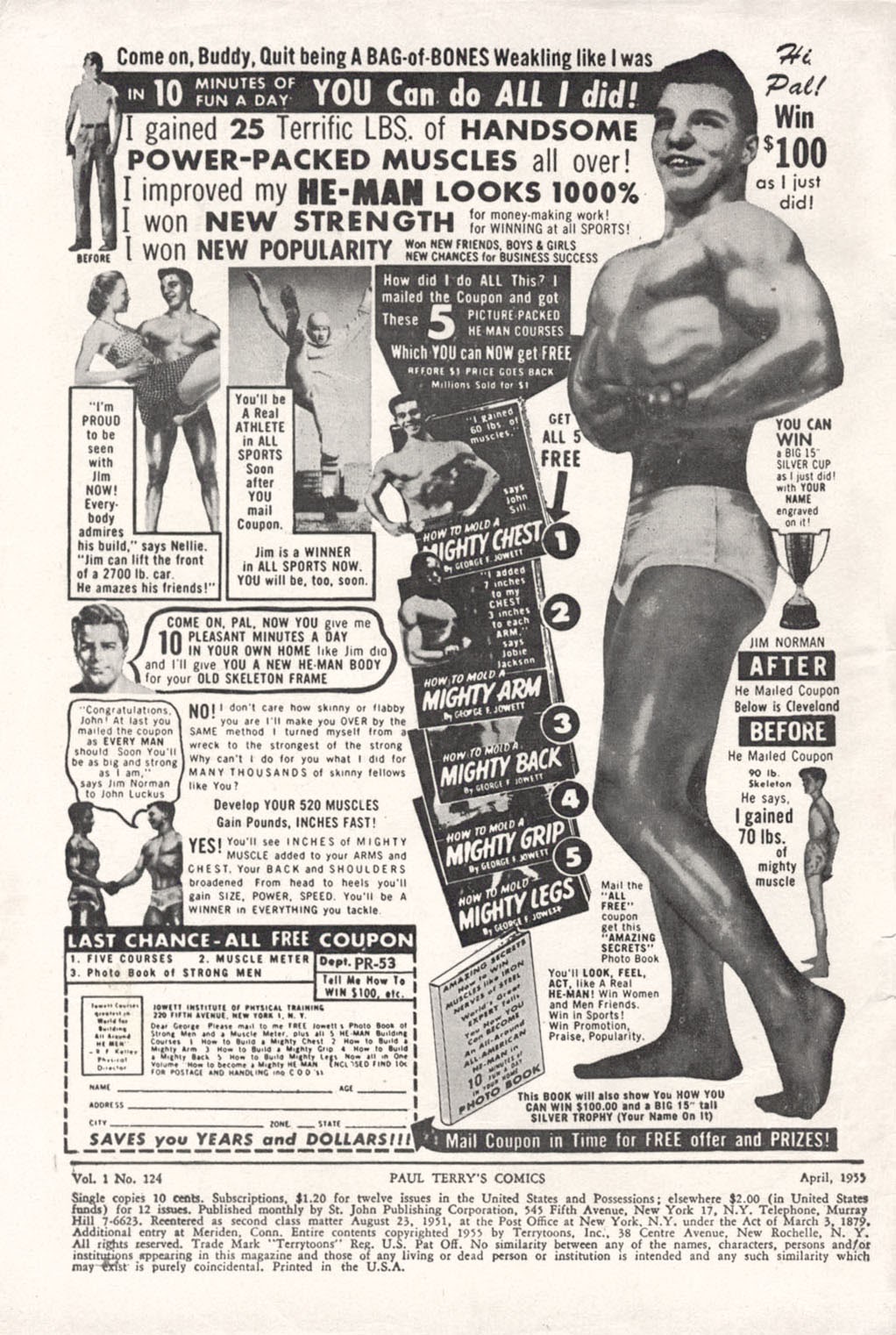 Read online Paul Terry's Comics comic -  Issue #124 - 2