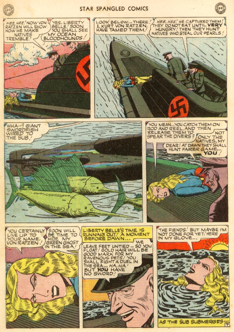 Read online Star Spangled Comics comic -  Issue #42 - 46