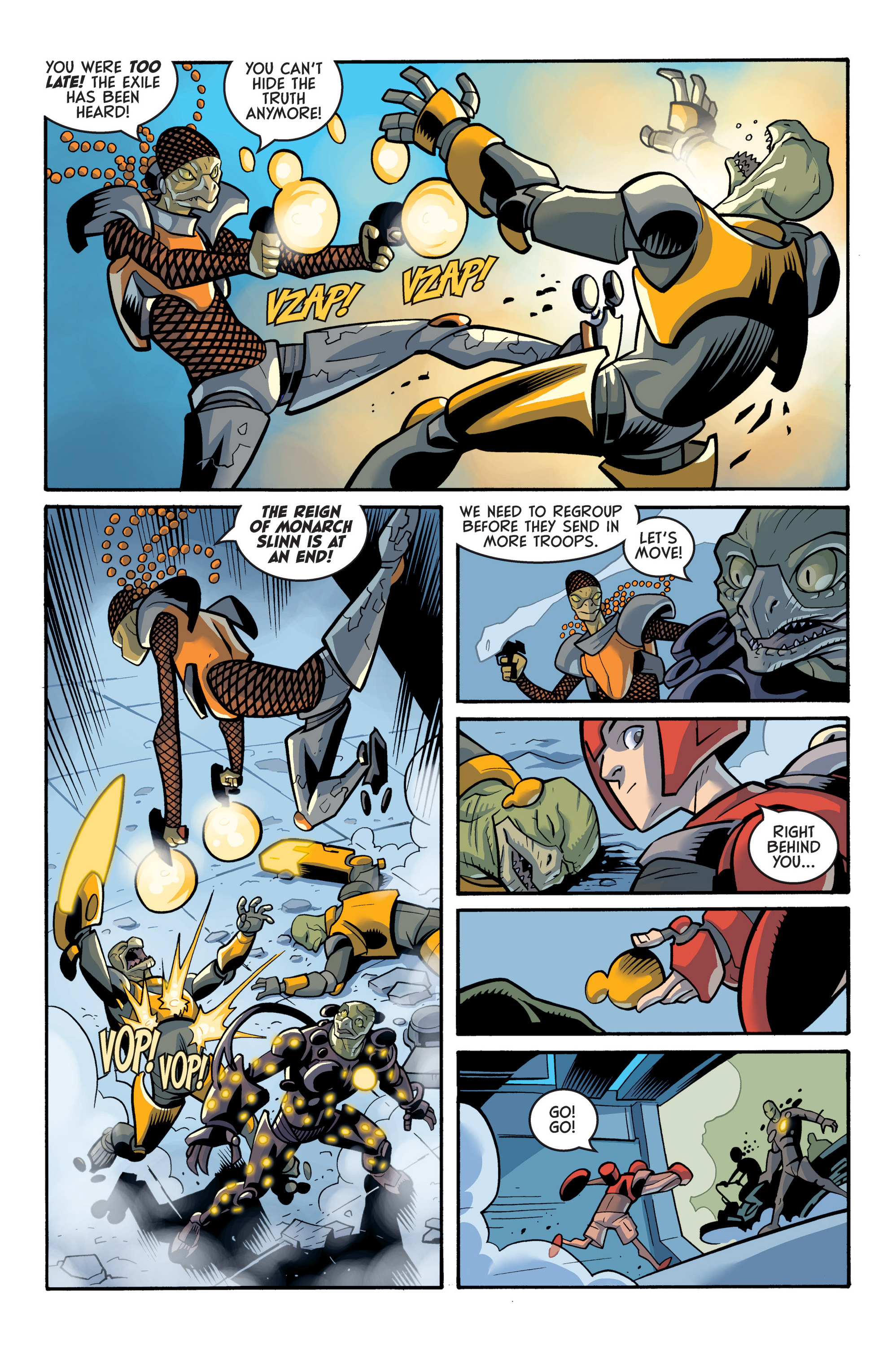 Read online Super Dinosaur (2011) comic -  Issue #14 - 19