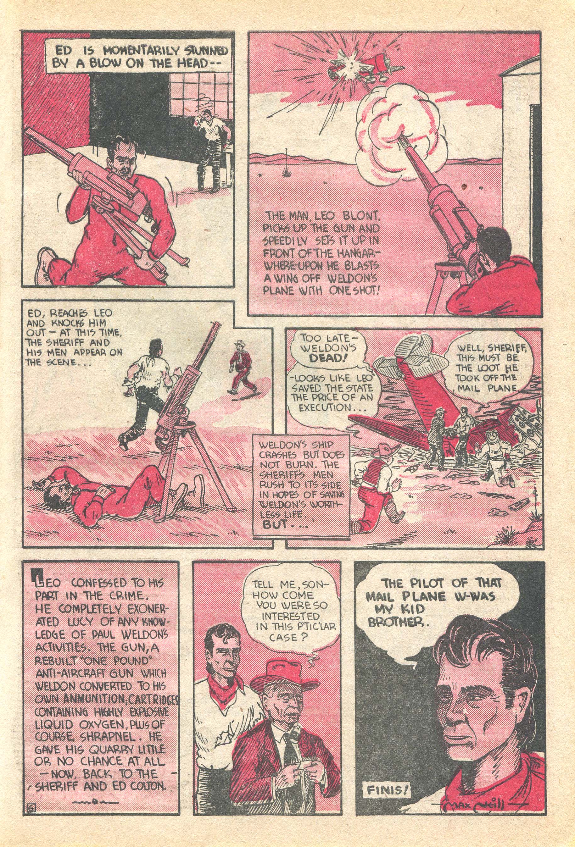 Read online Keen Detective Funnies comic -  Issue #17 - 32