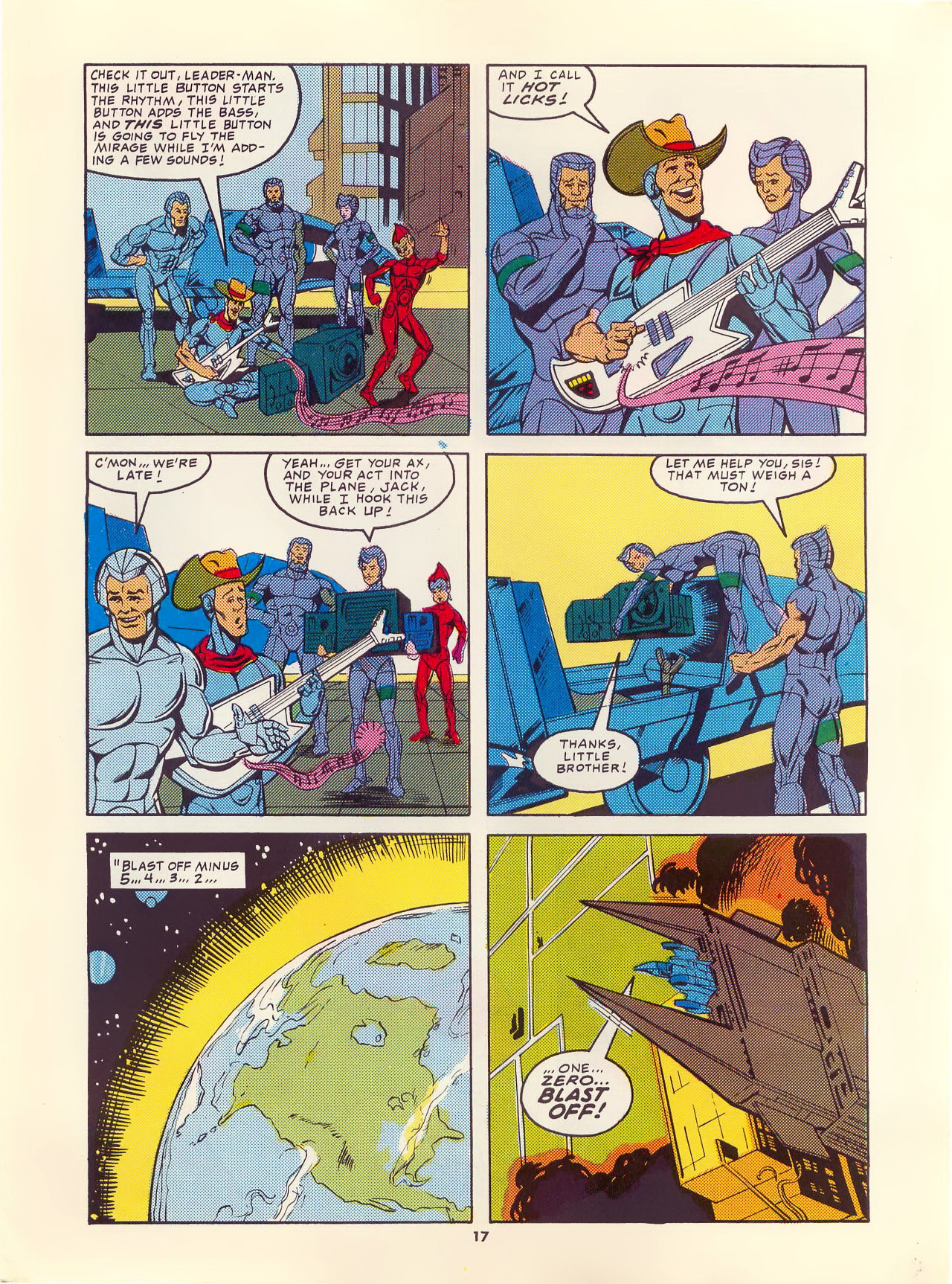 Read online Adventures of the Galaxy Rangers comic -  Issue #3 - 17