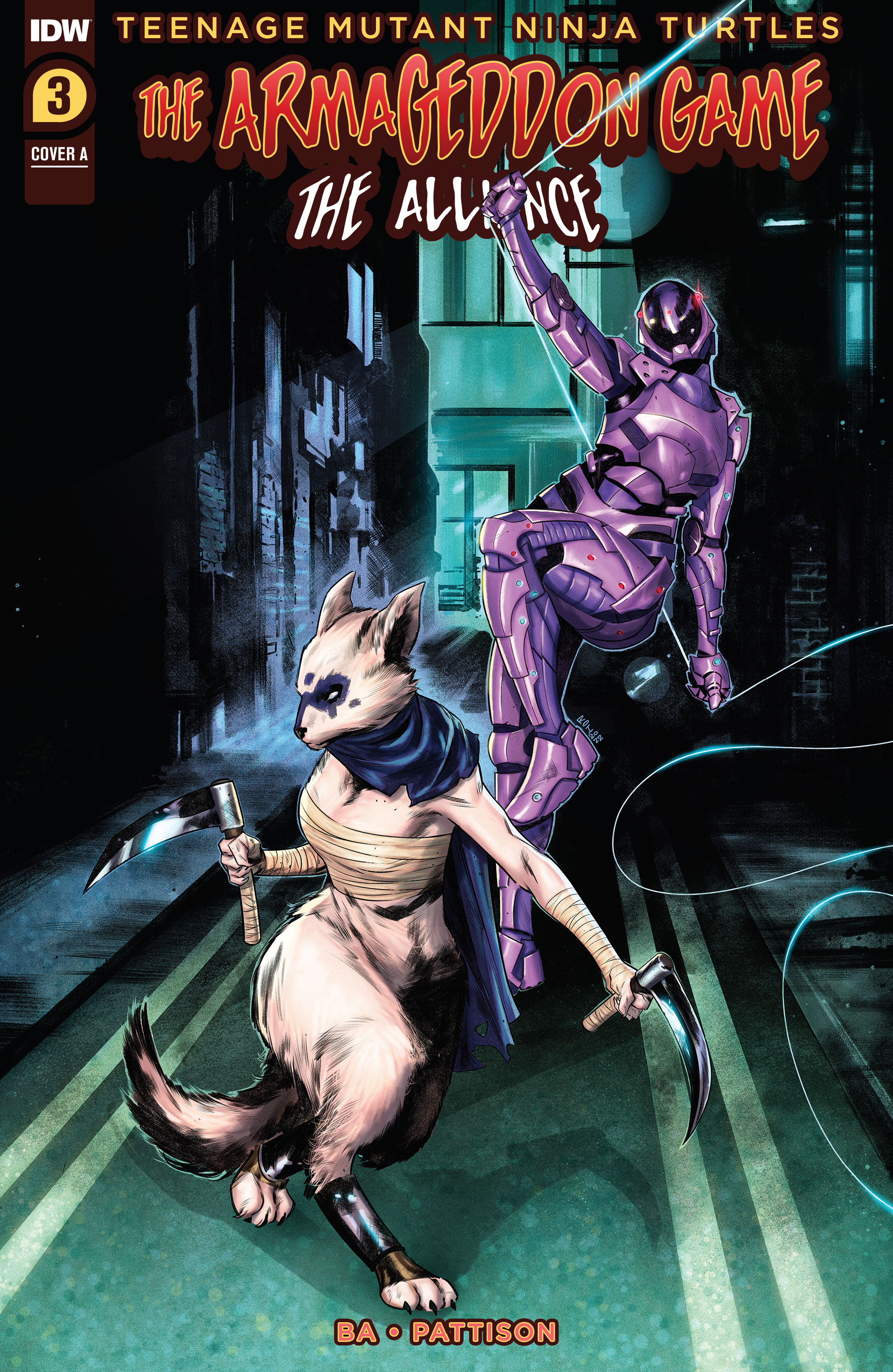 Read online Teenage Mutant Ninja Turtles: The Armageddon Game - The Alliance comic -  Issue #3 - 1