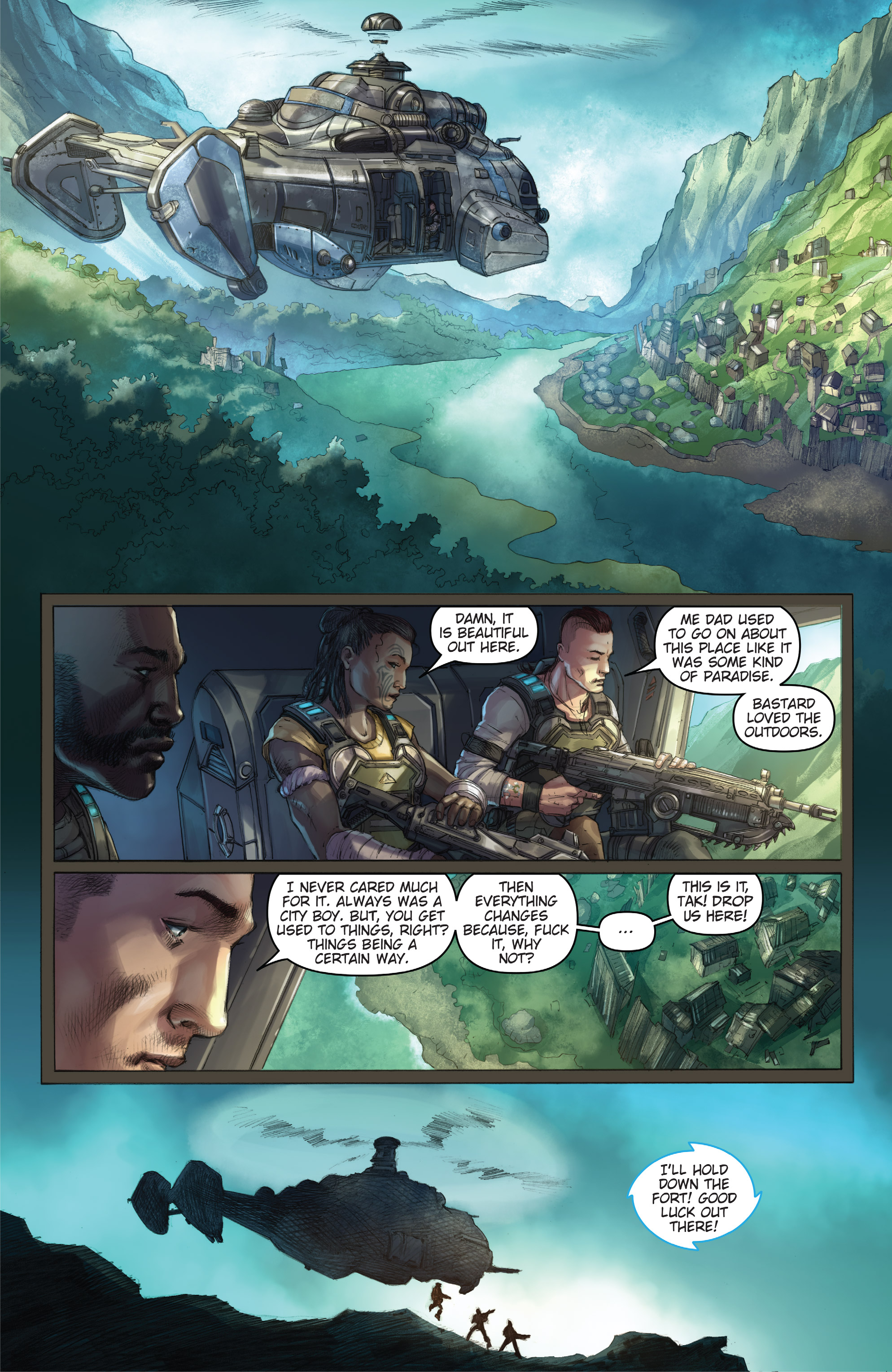 Read online Gears of War: Hivebusters comic -  Issue #1 - 21