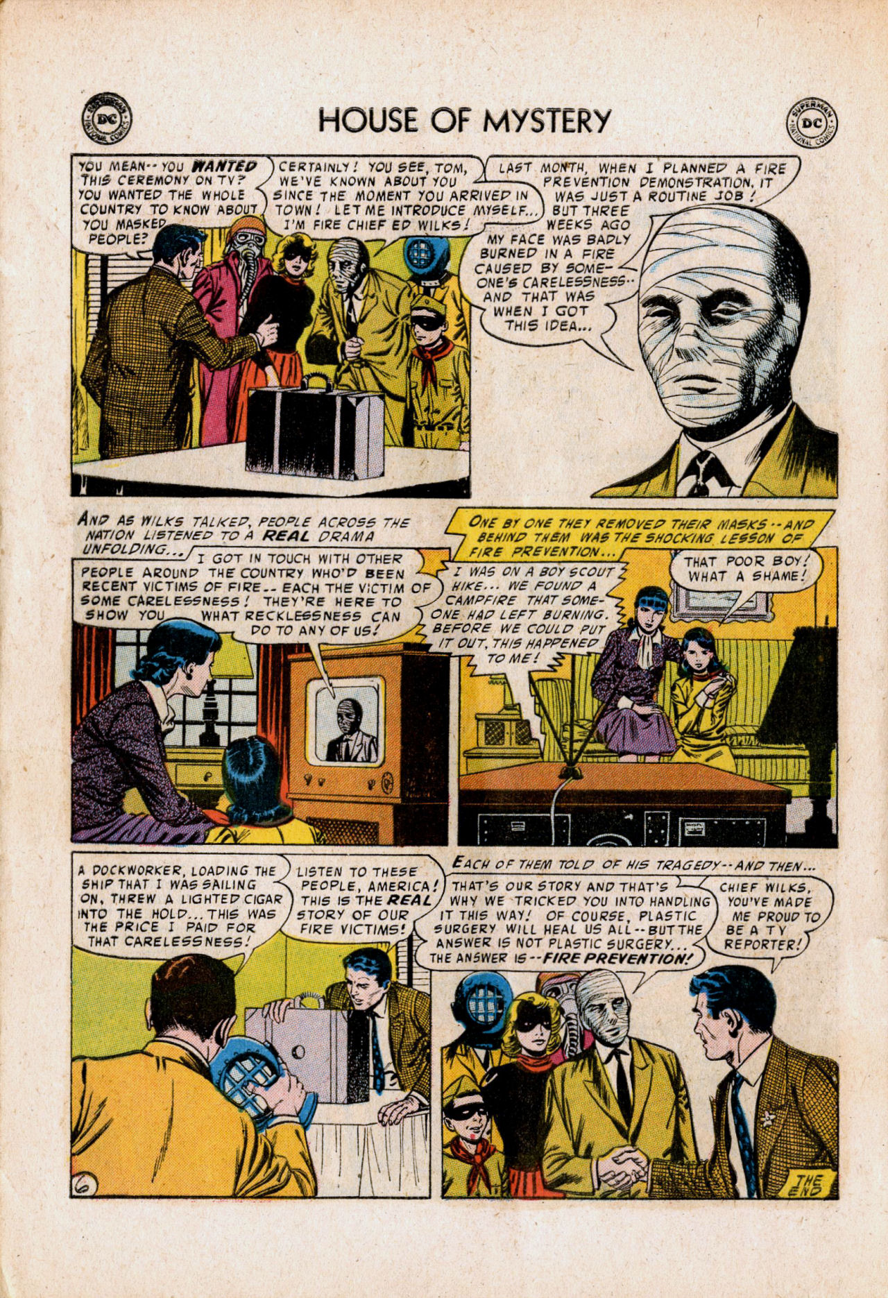 Read online House of Mystery (1951) comic -  Issue #54 - 32