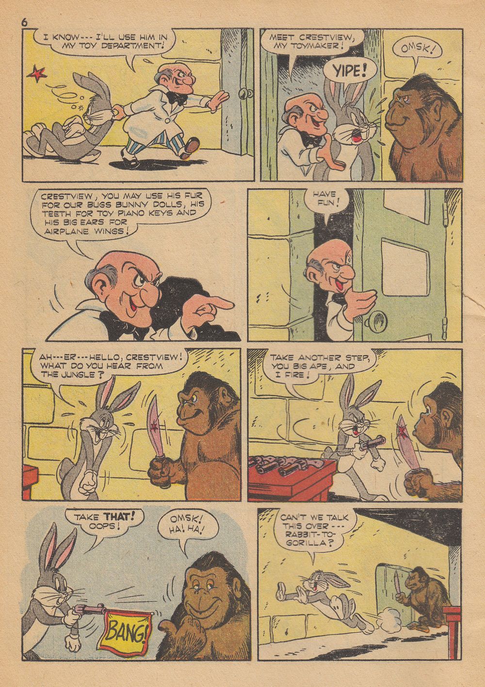 Read online Bugs Bunny's Christmas Funnies comic -  Issue # TPB 5 - 8