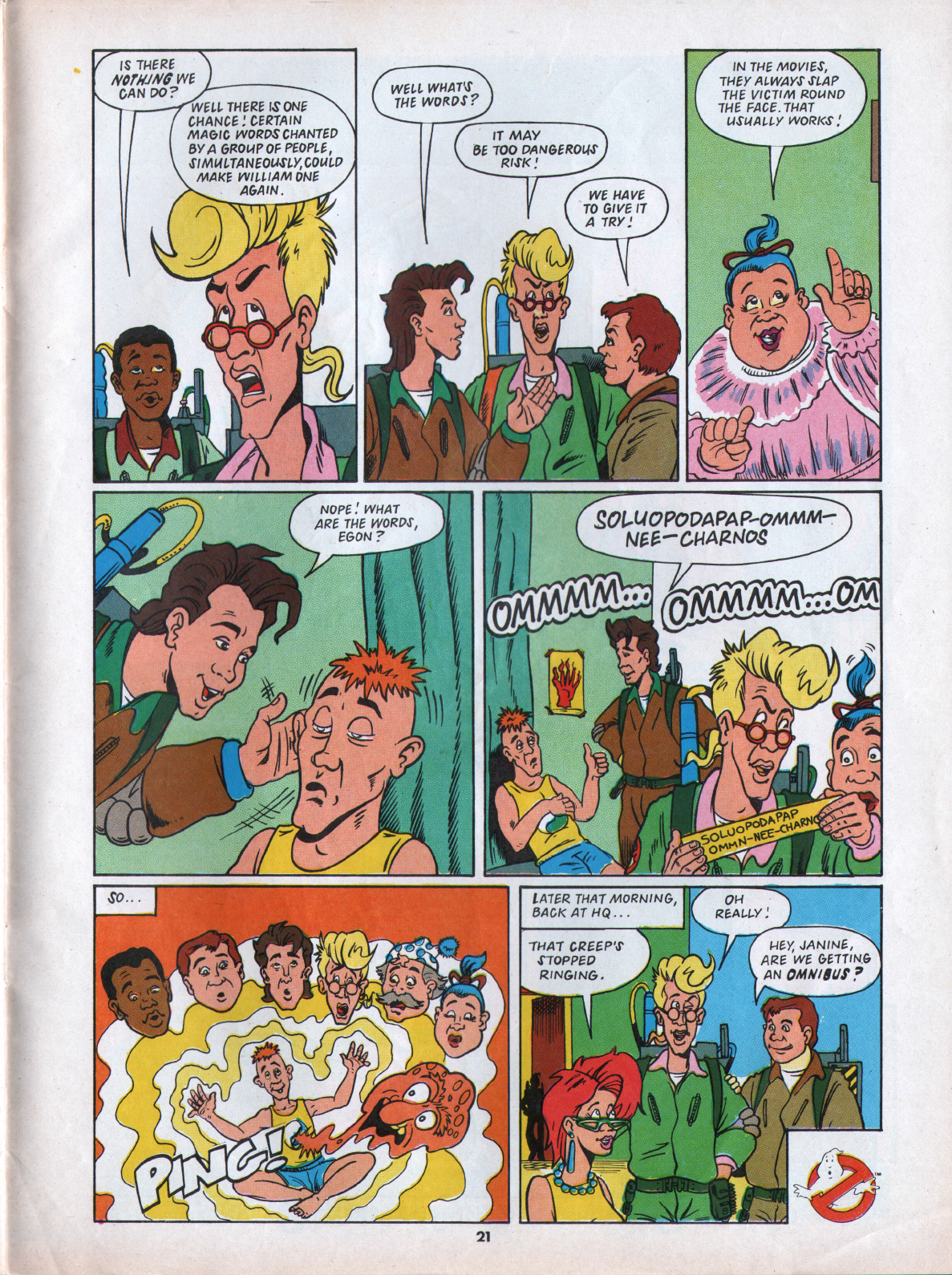 Read online The Real Ghostbusters comic -  Issue #35 - 21