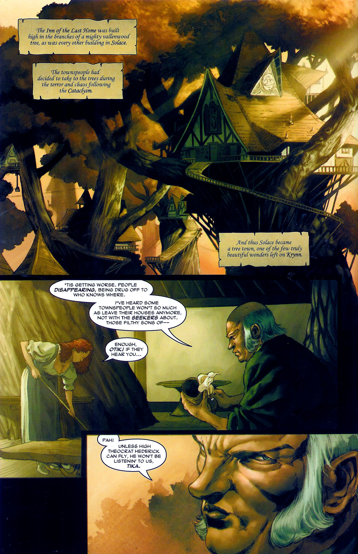 Read online Dragonlance Chronicles (2005) comic -  Issue #1 - 4