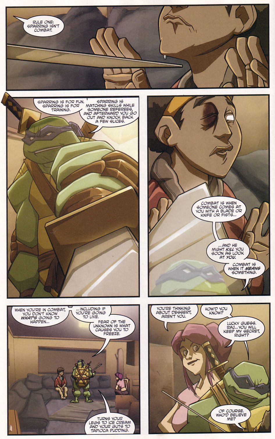 Read online Teenage Mutant Ninja Turtles (2003) comic -  Issue #6 - 14