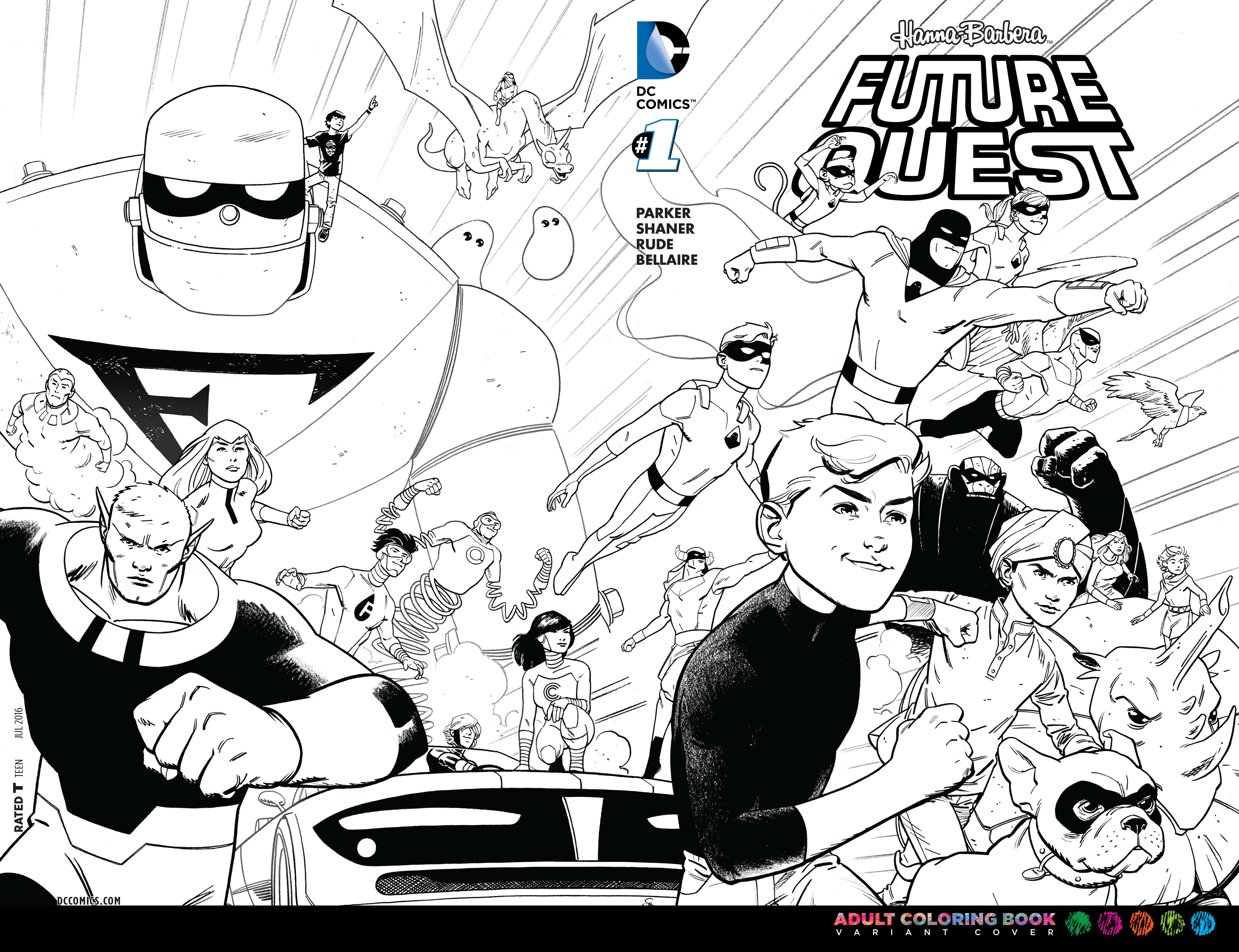 Read online Future Quest comic -  Issue #1 - 4