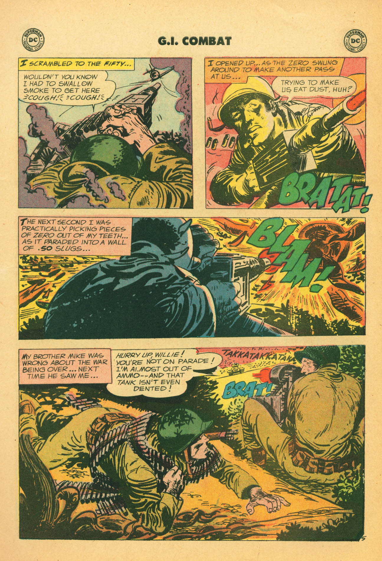 Read online G.I. Combat (1952) comic -  Issue #65 - 7