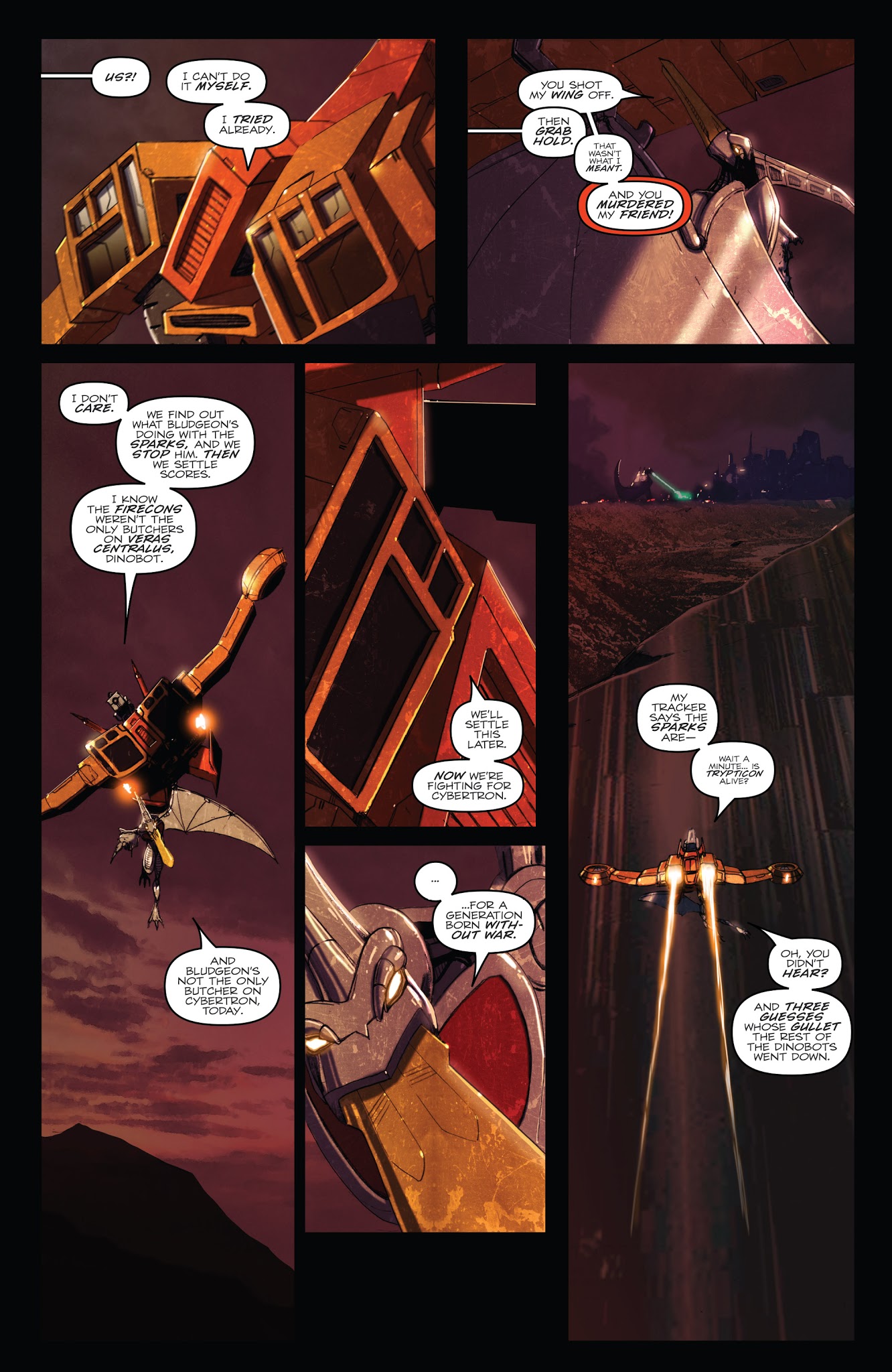 Read online The Transformers: Redemption of the Dinobots comic -  Issue # TPB - 119