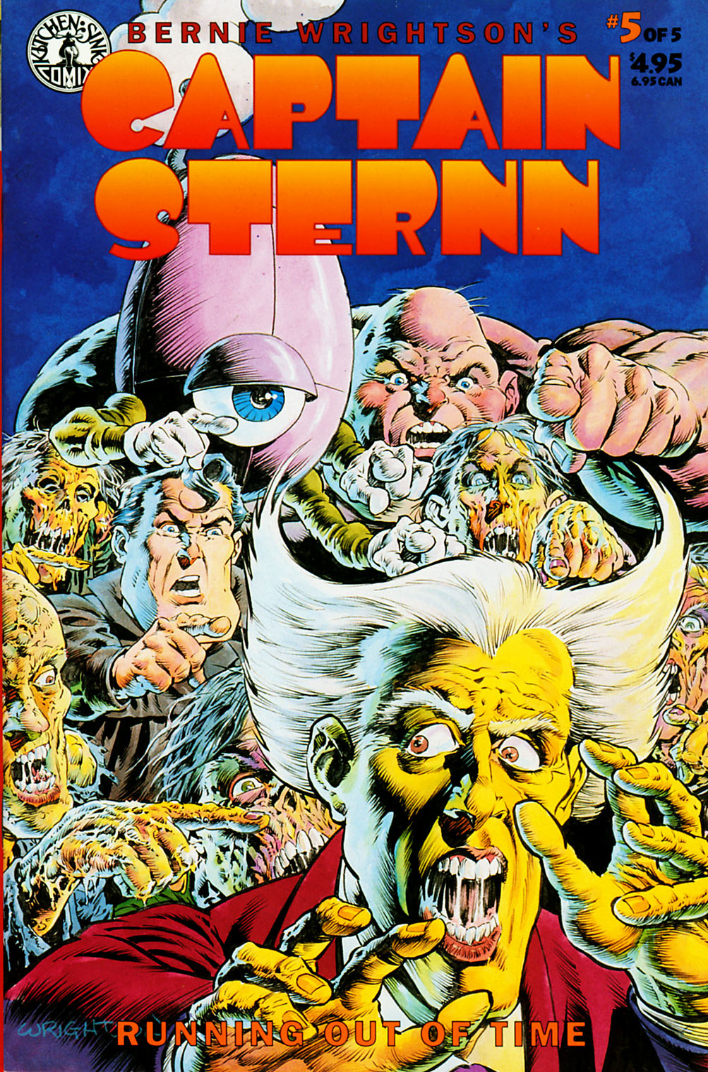 Read online Captain Sternn: Running Out of Time comic -  Issue #5 - 1