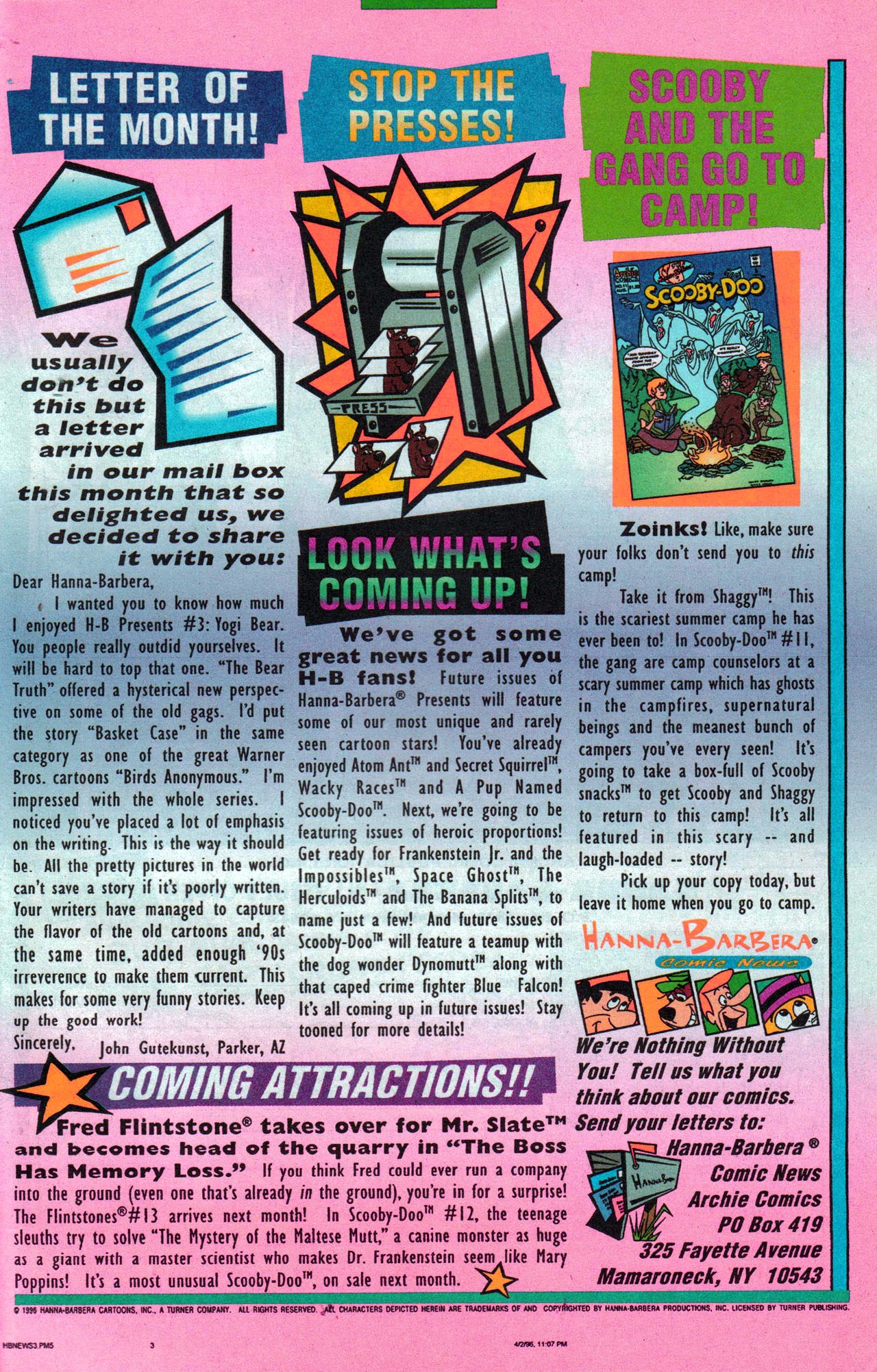 Read online Hanna-Barbera Presents comic -  Issue #6 - 19