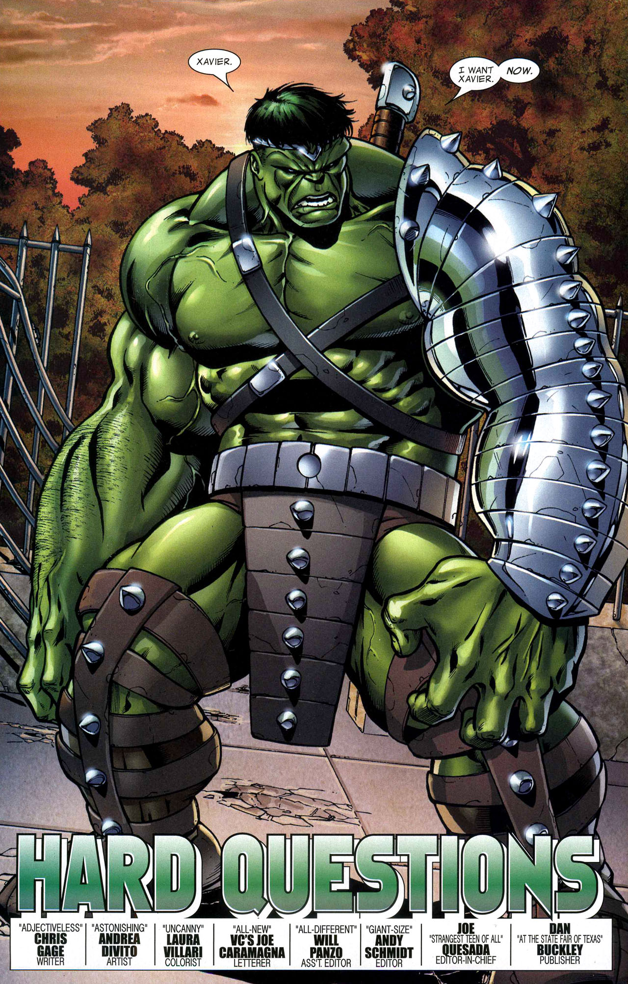 Read online World War Hulk: X-Men comic -  Issue #1 - 8