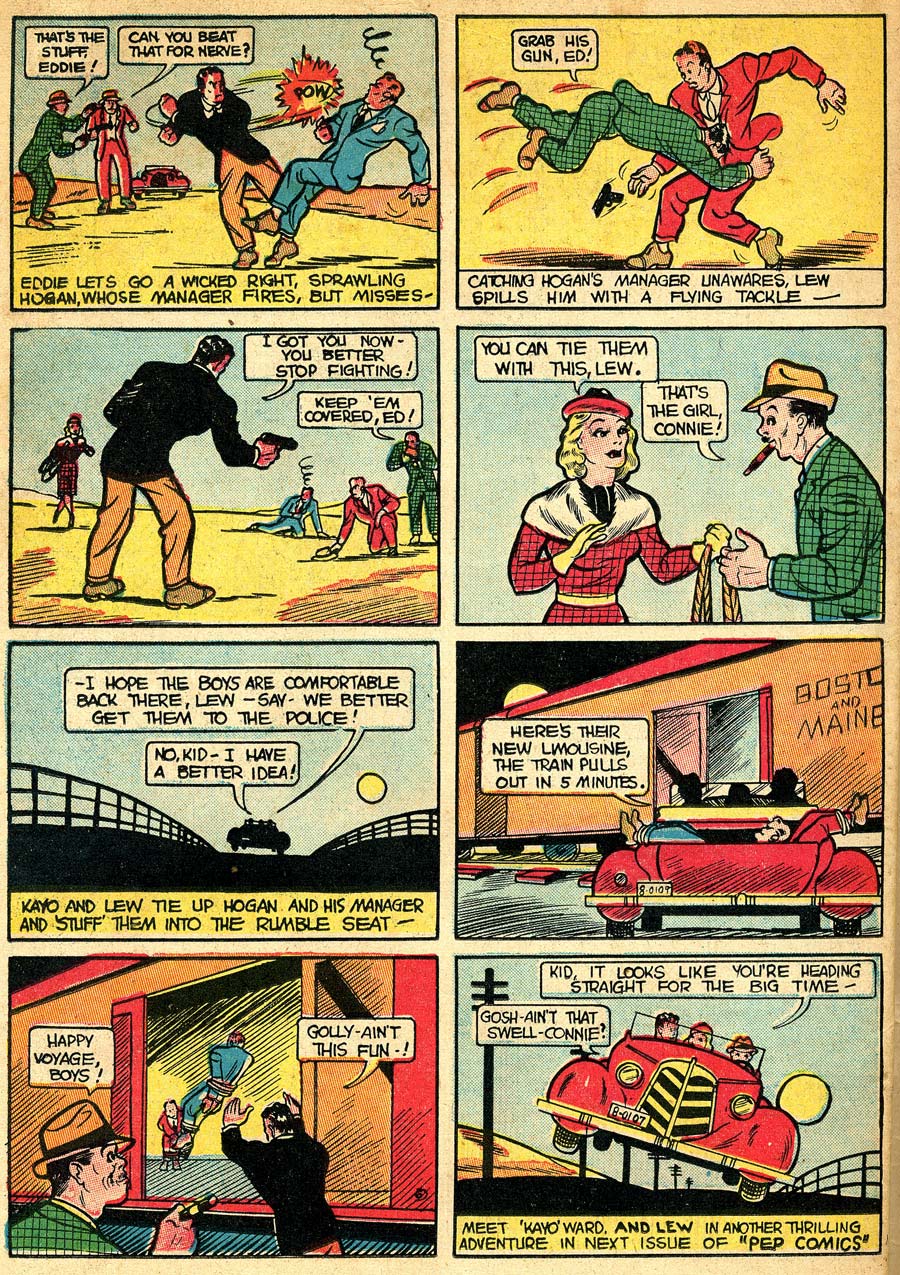 Read online Pep Comics comic -  Issue #1 - 67