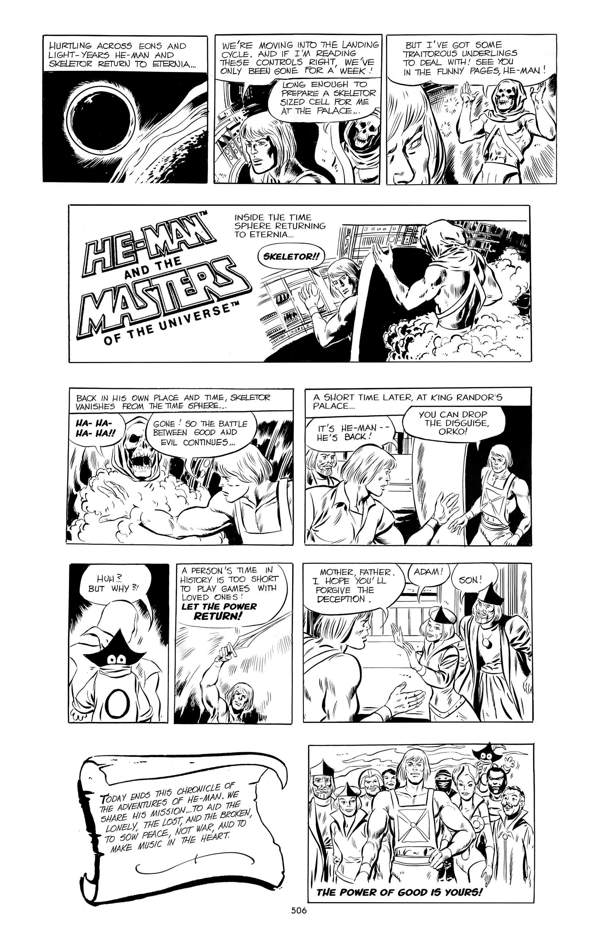 Read online He-Man and the Masters of the Universe: The Newspaper Comic Strips comic -  Issue # TPB (Part 5) - 106