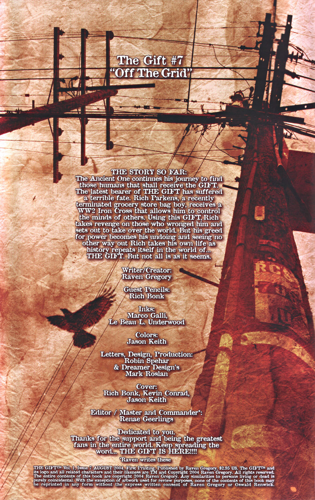 Read online The Gift comic -  Issue #7 - 2