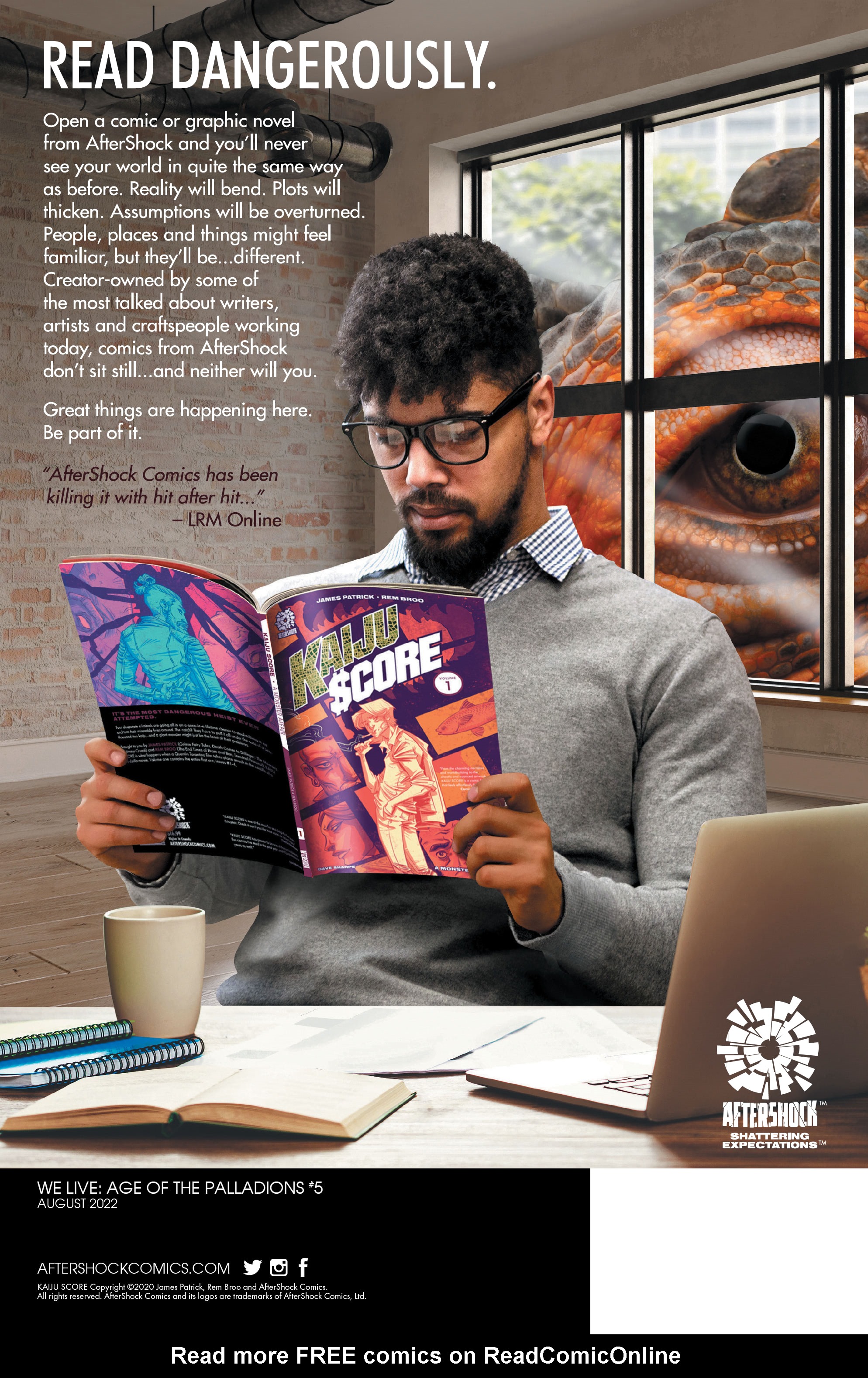 Read online We Live: Age of the Palladions comic -  Issue #5 - 31