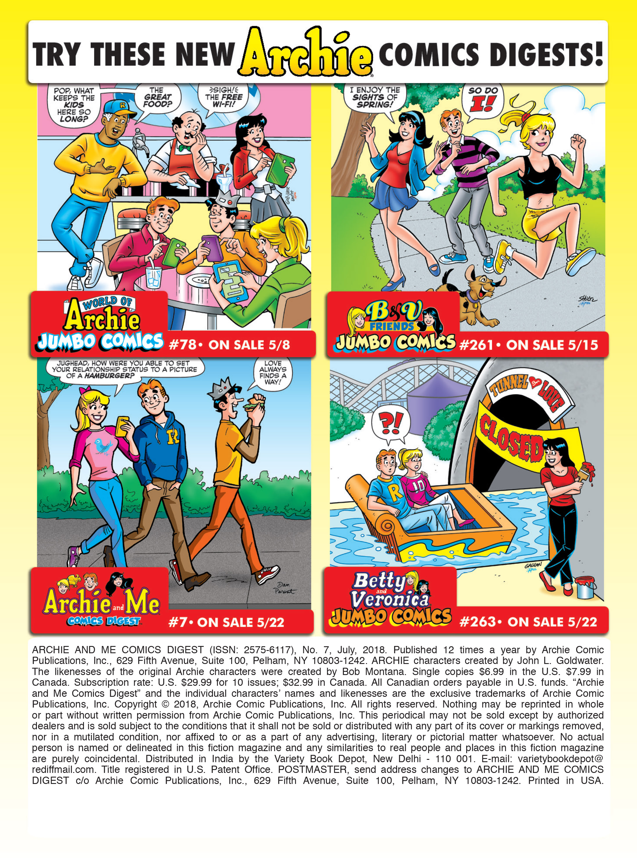 Read online Archie And Me Comics Digest comic -  Issue #7 - 120