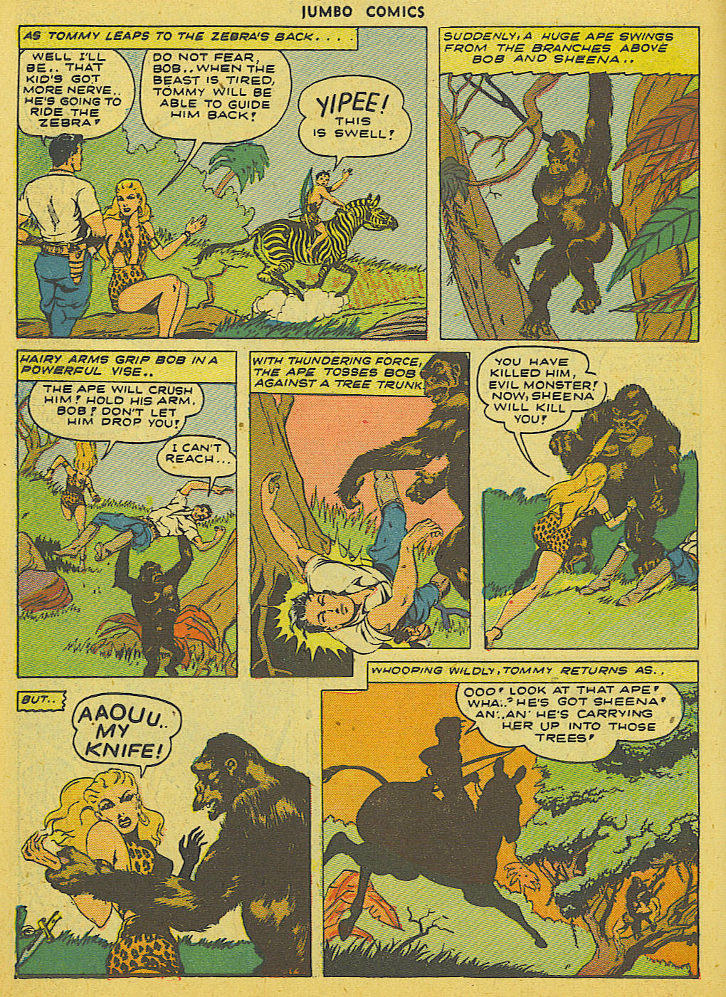 Read online Jumbo Comics comic -  Issue #52 - 8
