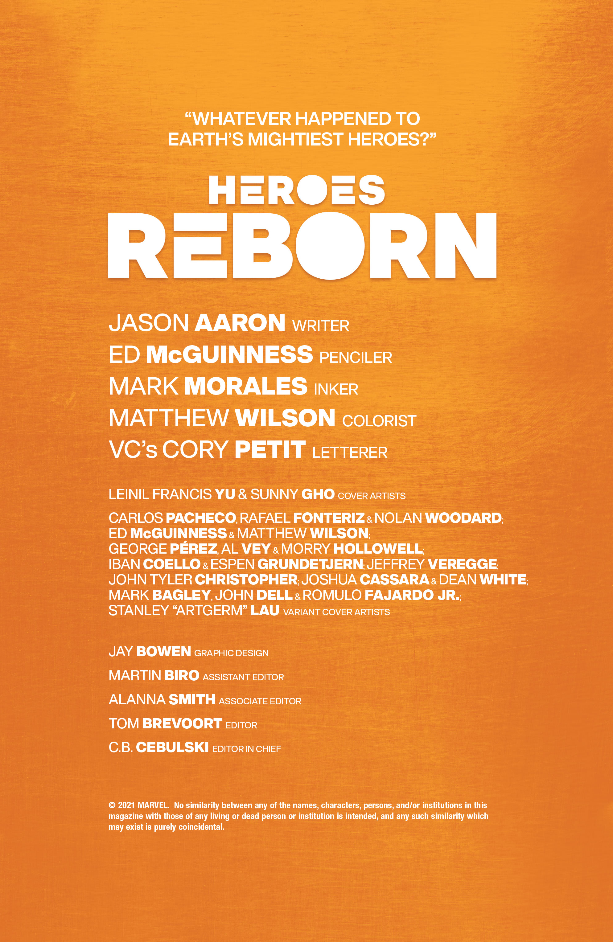 Read online Heroes Reborn (2021) comic -  Issue #1 - 2