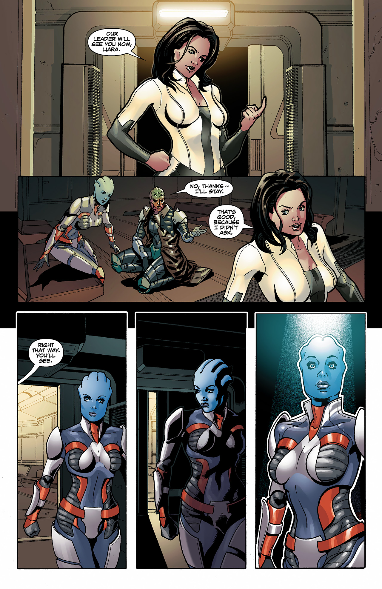 Read online Mass Effect: Redemption comic -  Issue #1 - 19