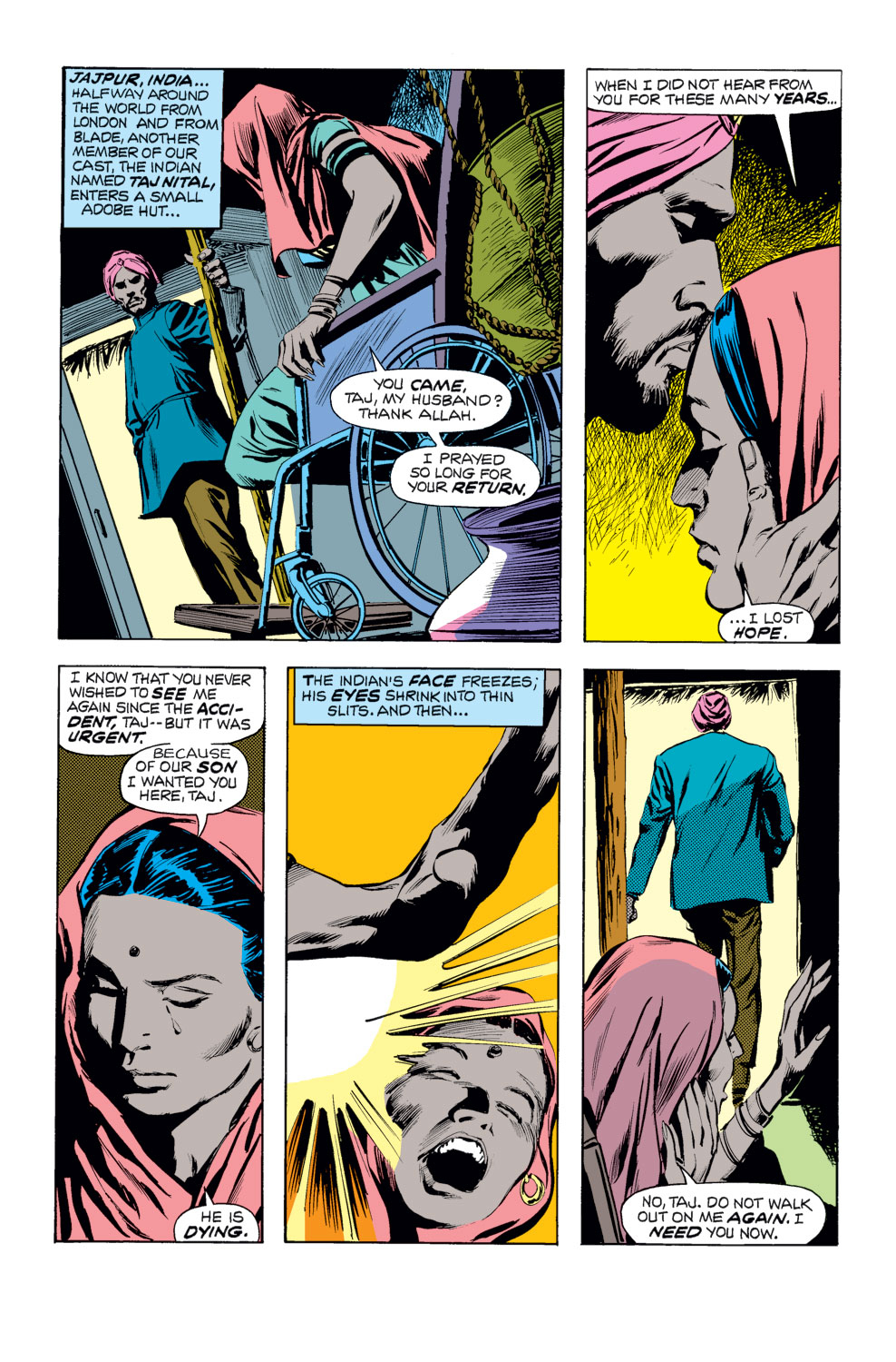Read online Tomb of Dracula (1972) comic -  Issue #24 - 14