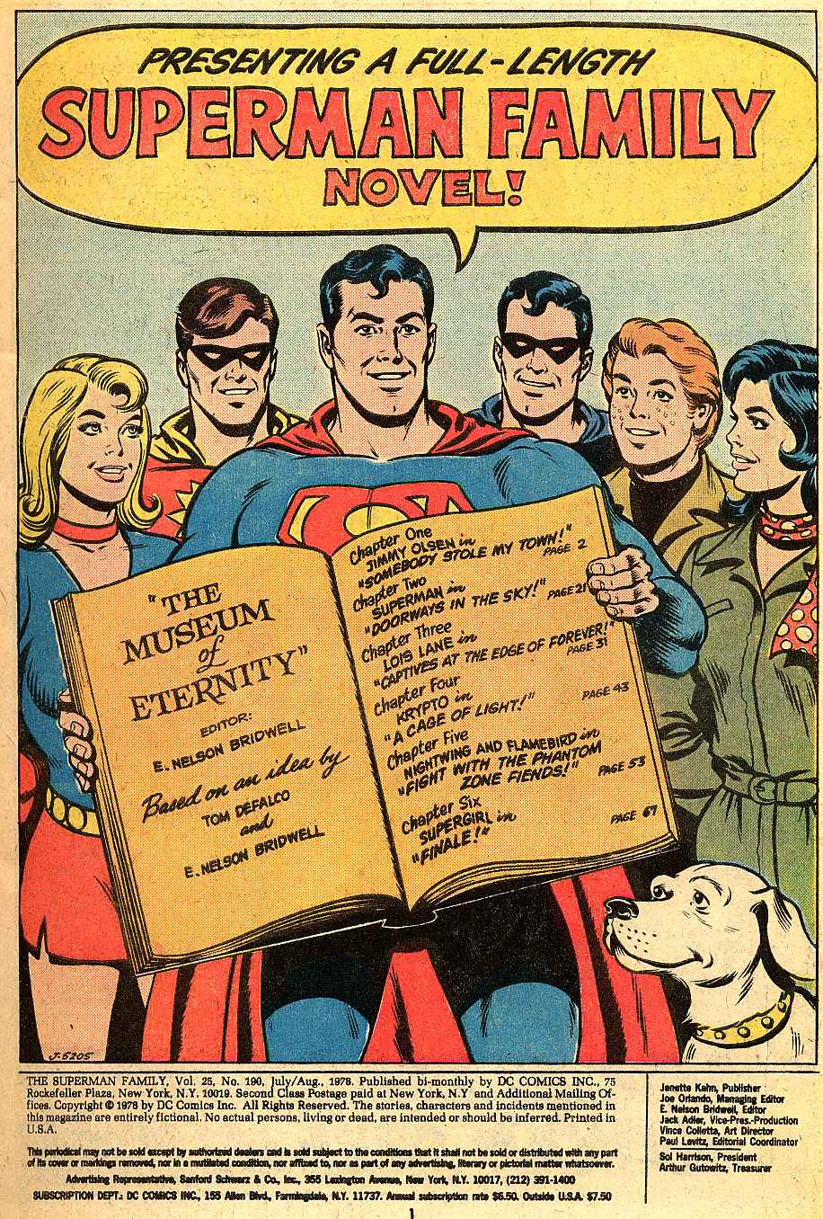 Read online The Superman Family comic -  Issue #190 - 3