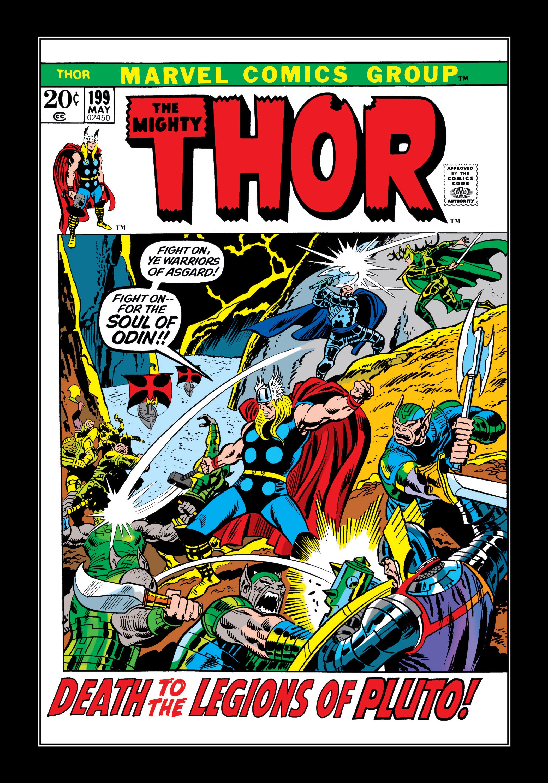 Read online Thor (1966) comic -  Issue #199 - 1
