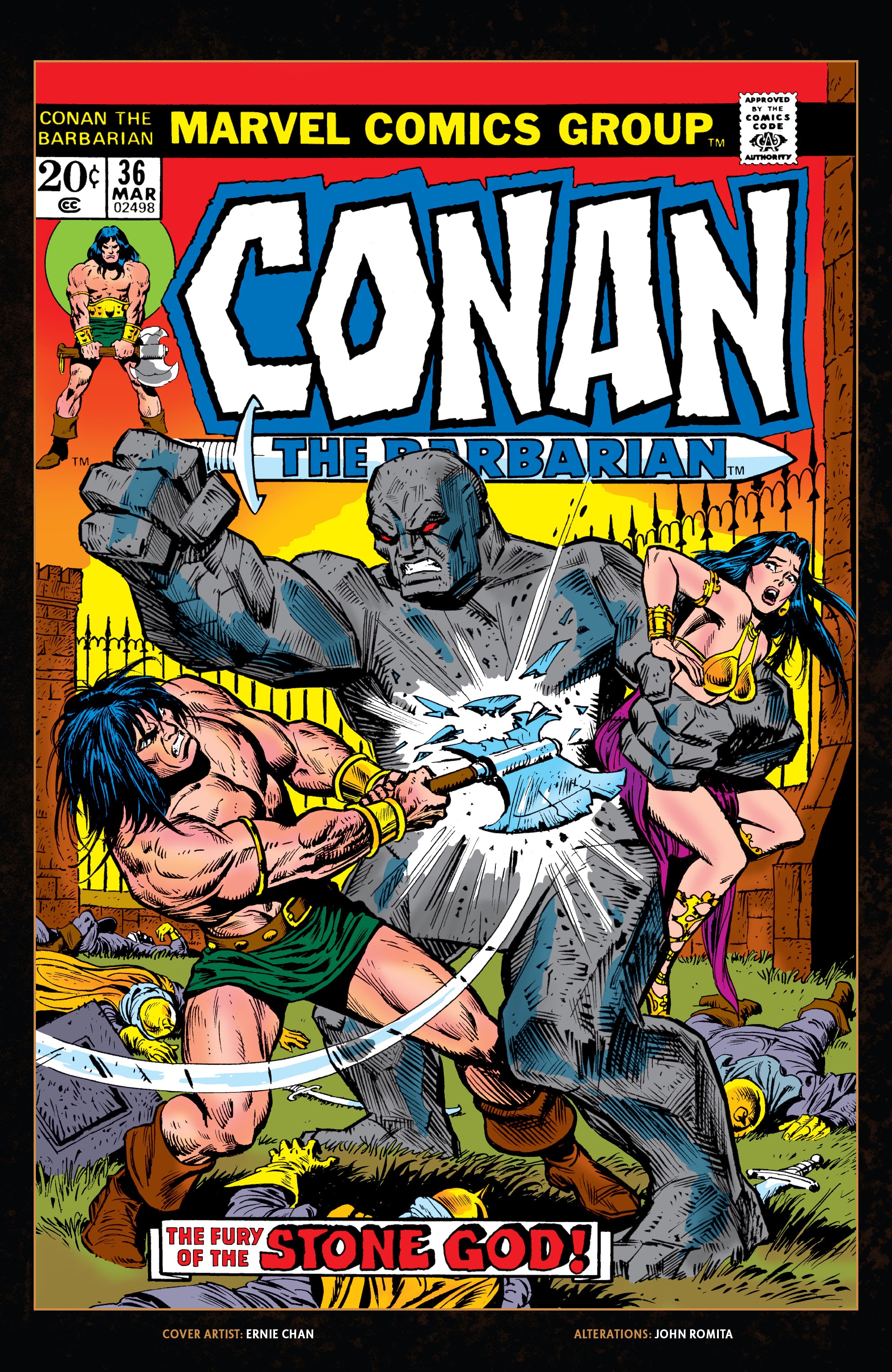 Read online Conan The Barbarian Epic Collection: The Original Marvel Years - The Curse Of The Golden Skull comic -  Issue # TPB (Part 2) - 87