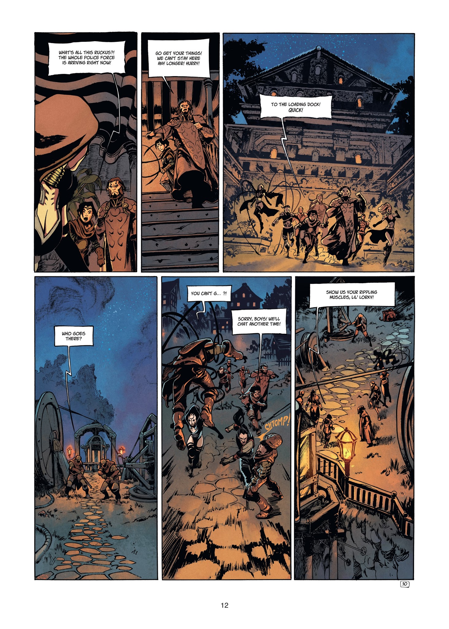 Read online Angor comic -  Issue #4 - 12