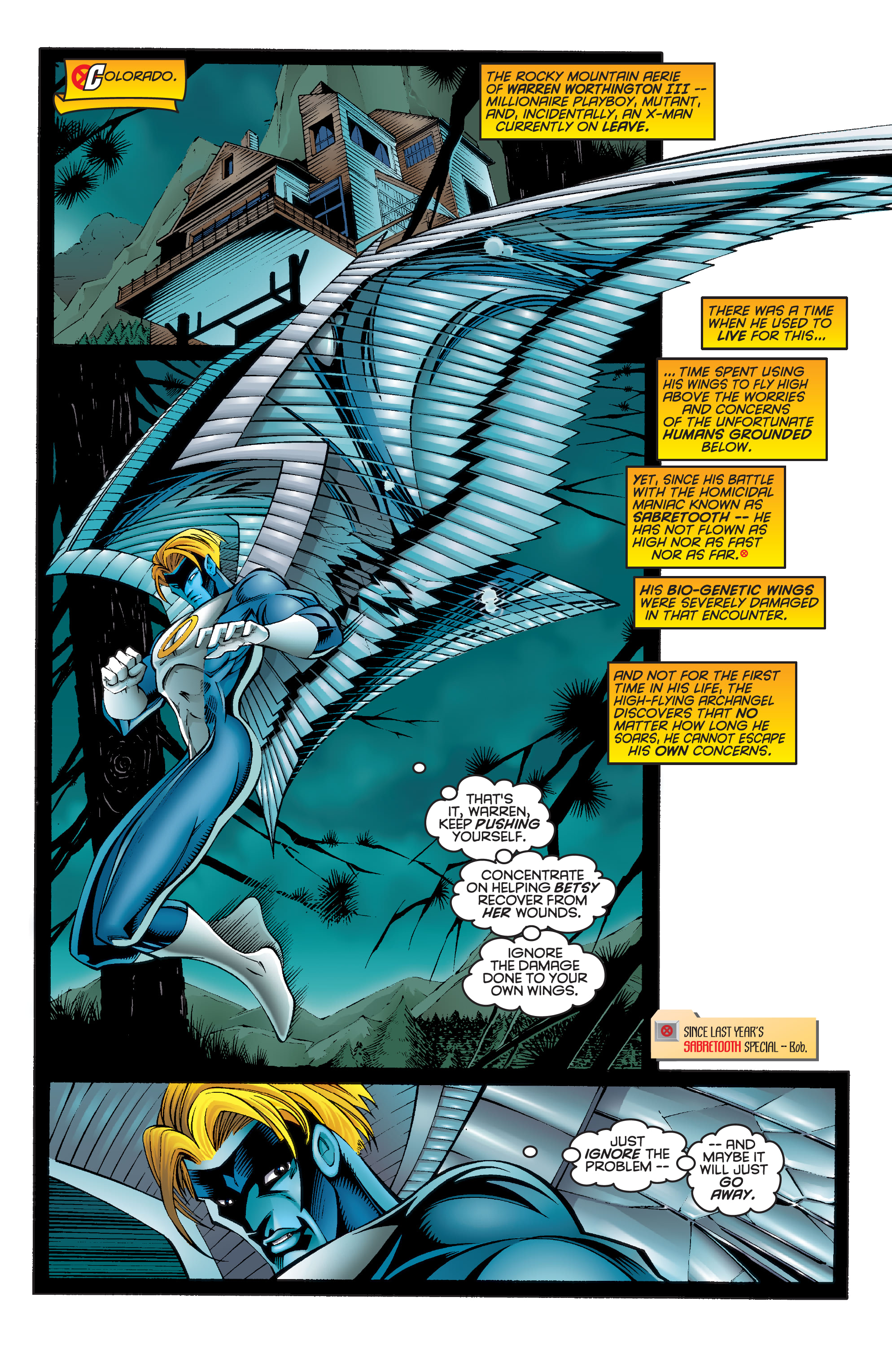 Read online X-Men Milestones: Onslaught comic -  Issue # TPB (Part 1) - 14