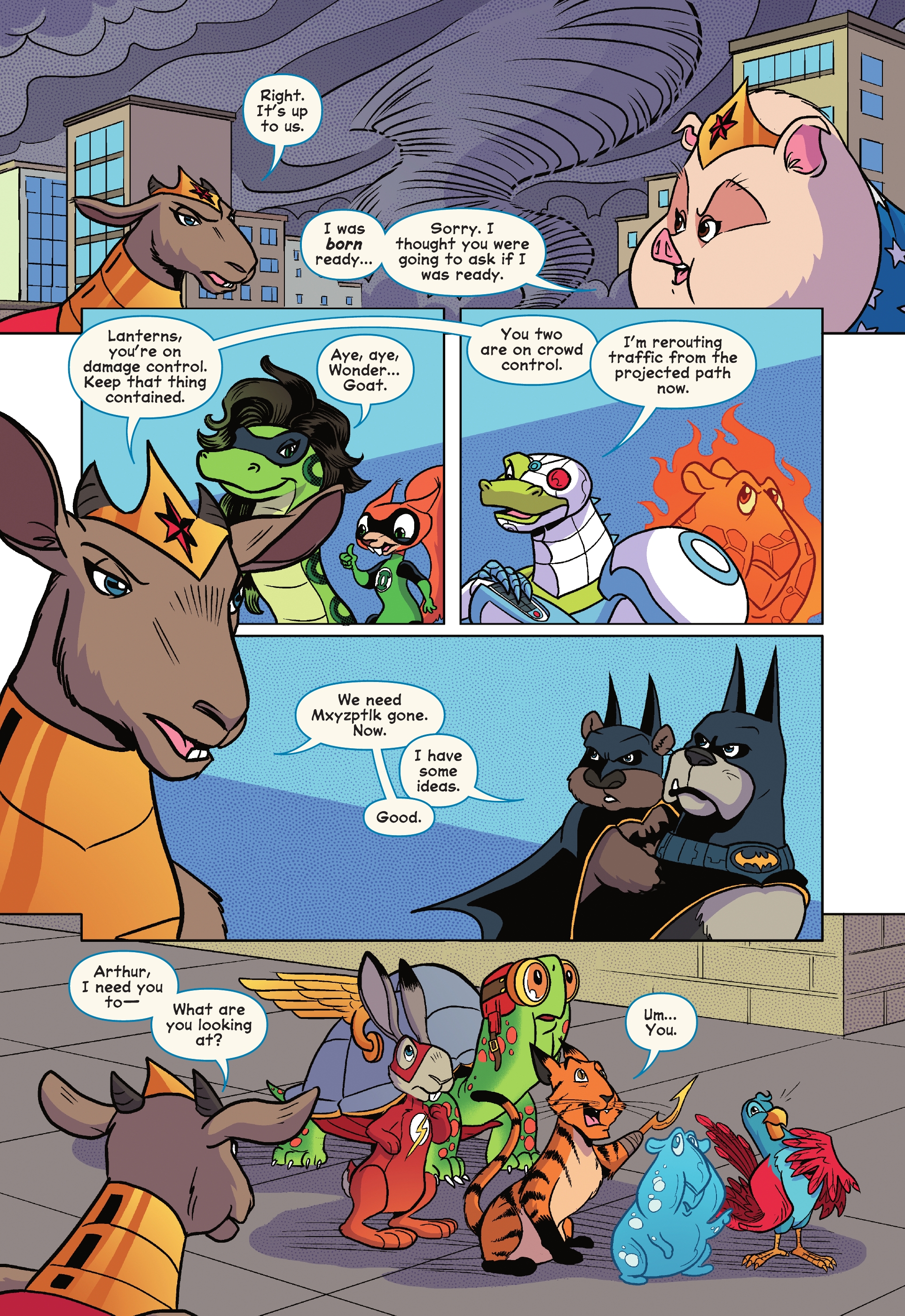Read online DC League of Super-Pets: The Great Mxy-Up comic -  Issue # TPB (Part 1) - 98
