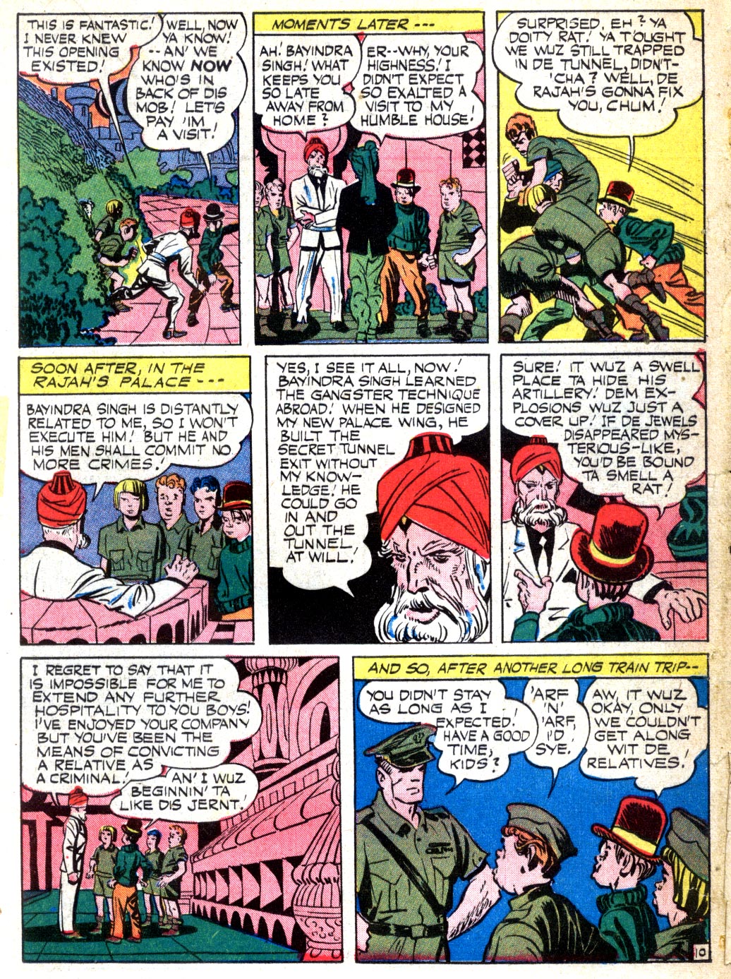 Read online Boy Commandos comic -  Issue #6 - 25