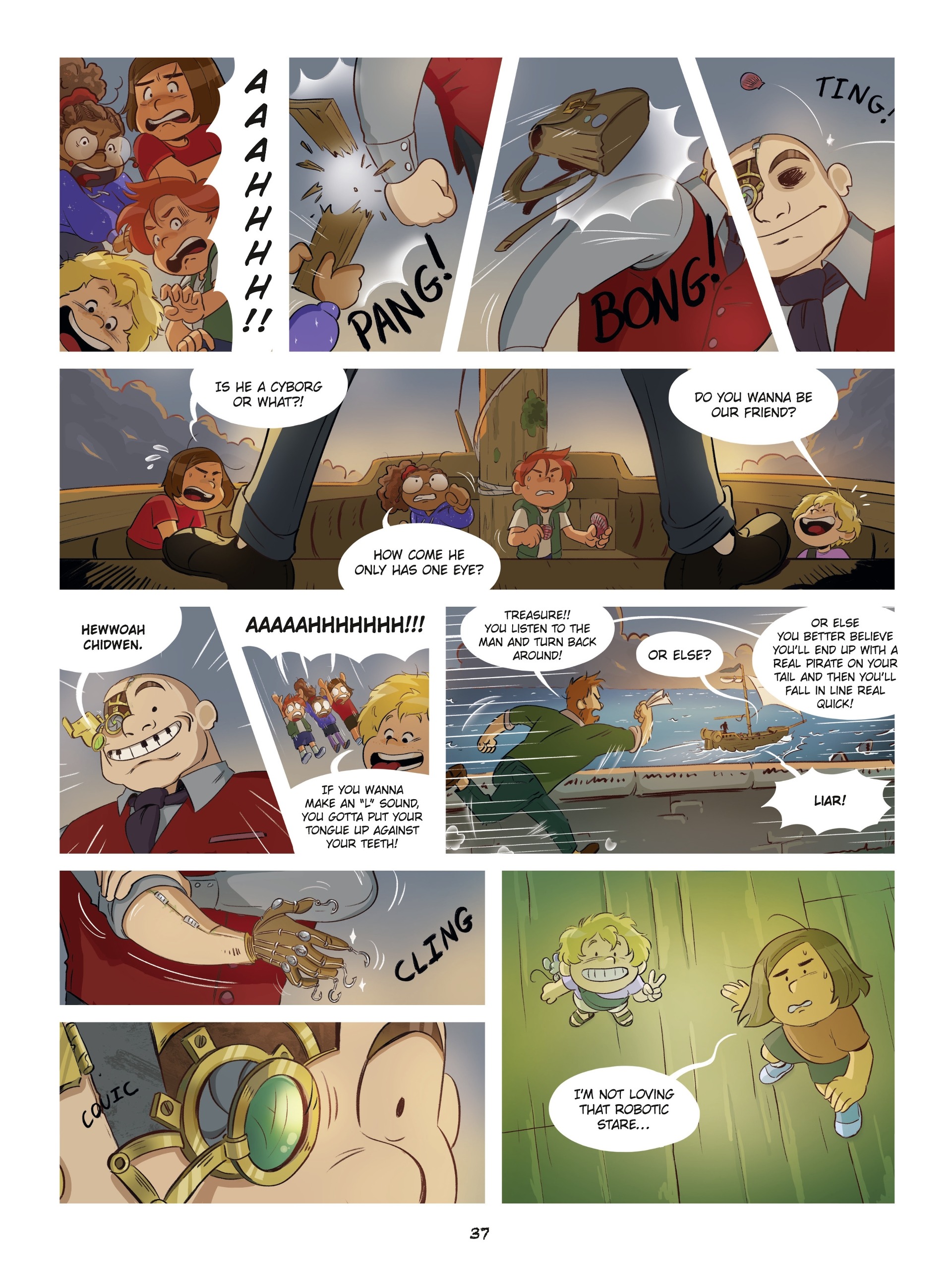 Read online Treasure: The Red Wave comic -  Issue # TPB - 37