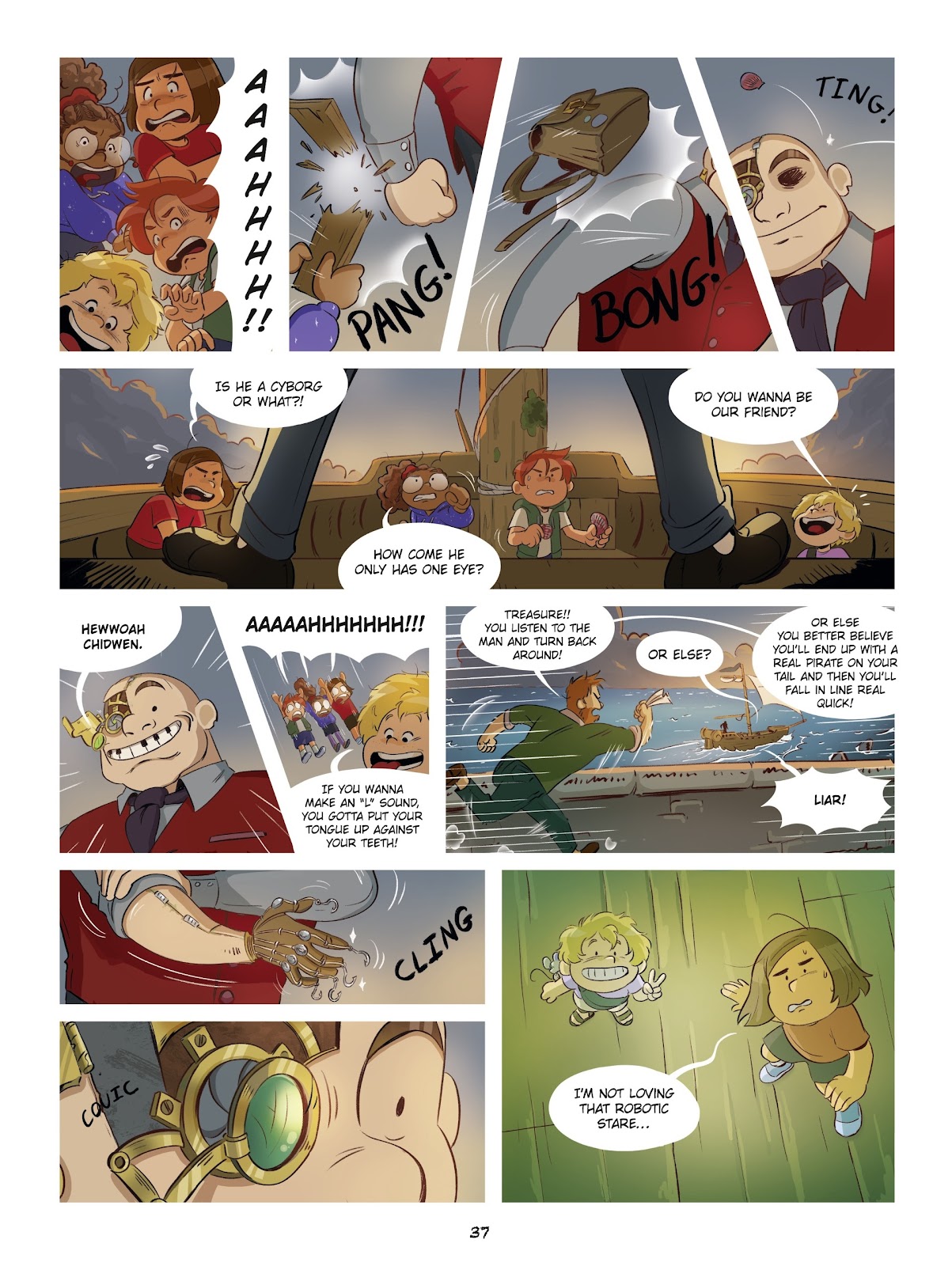Treasure: The Red Wave issue TPB - Page 37