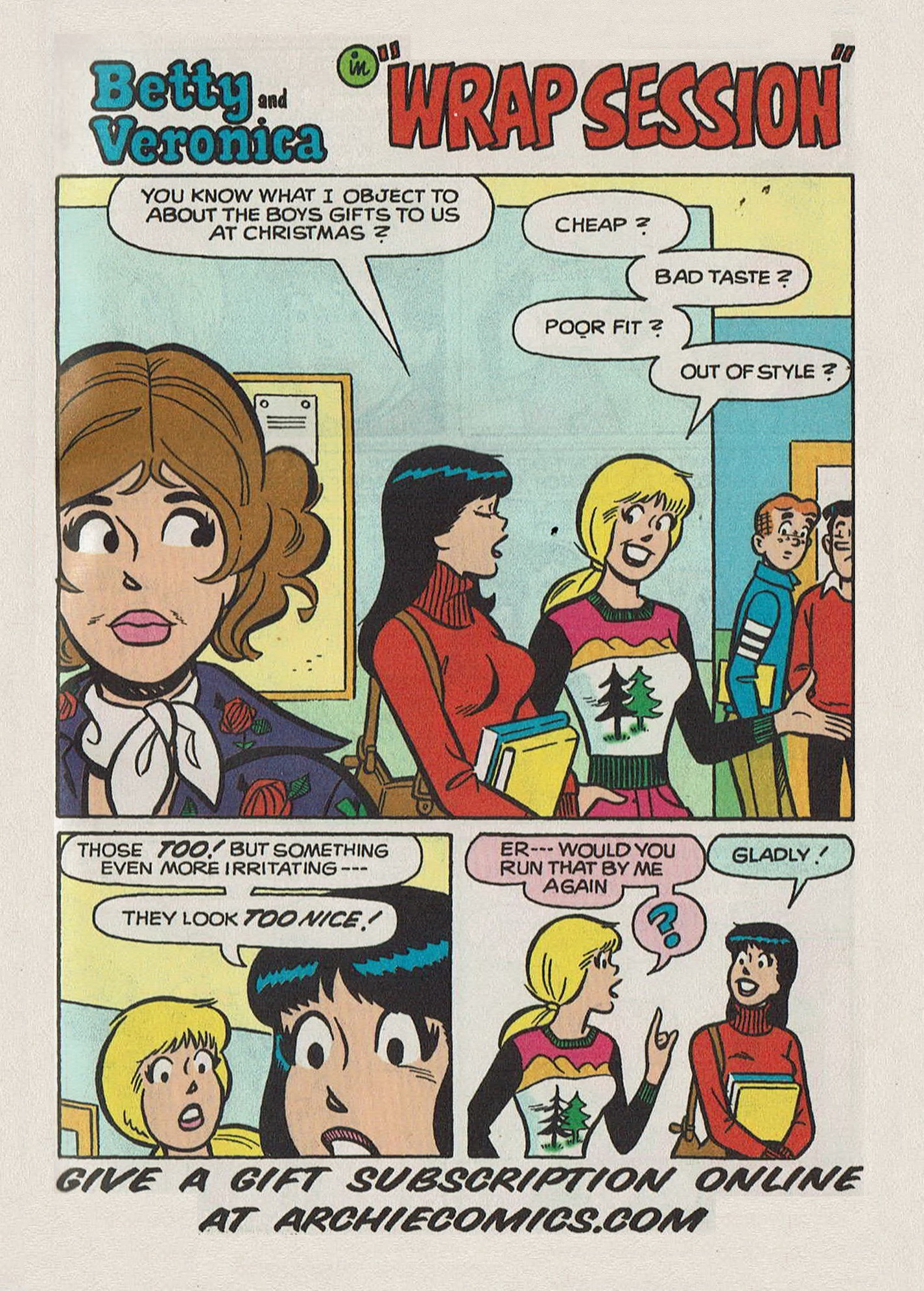 Read online Archie's Holiday Fun Digest comic -  Issue #12 - 17