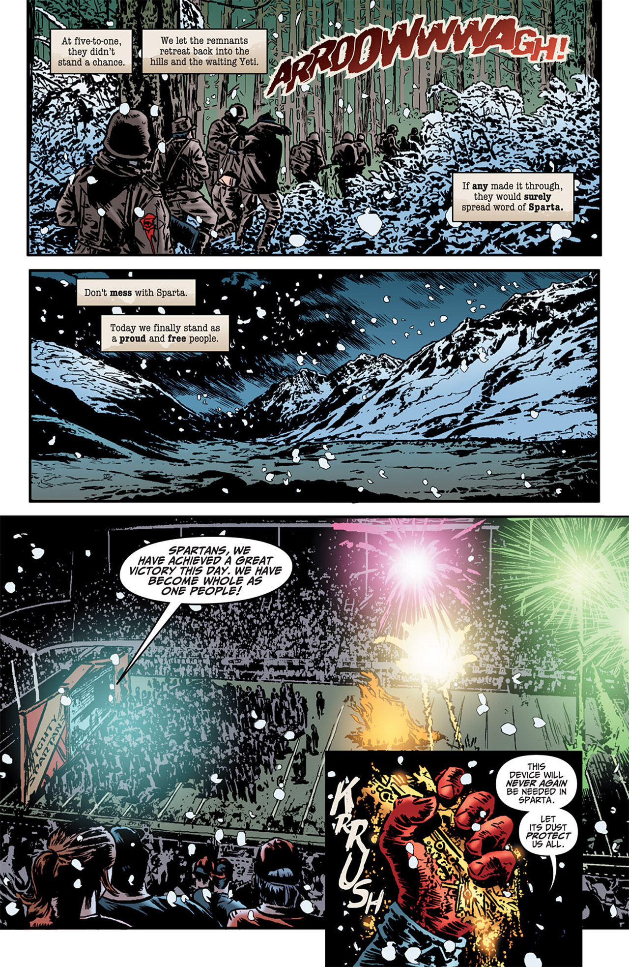 Read online Sparta: USA comic -  Issue #6 - 17