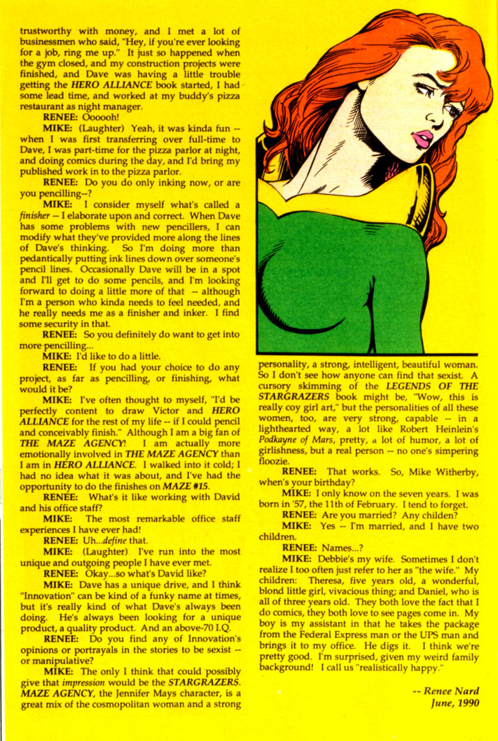Read online Hero Alliance (1989) comic -  Issue #11 - 12