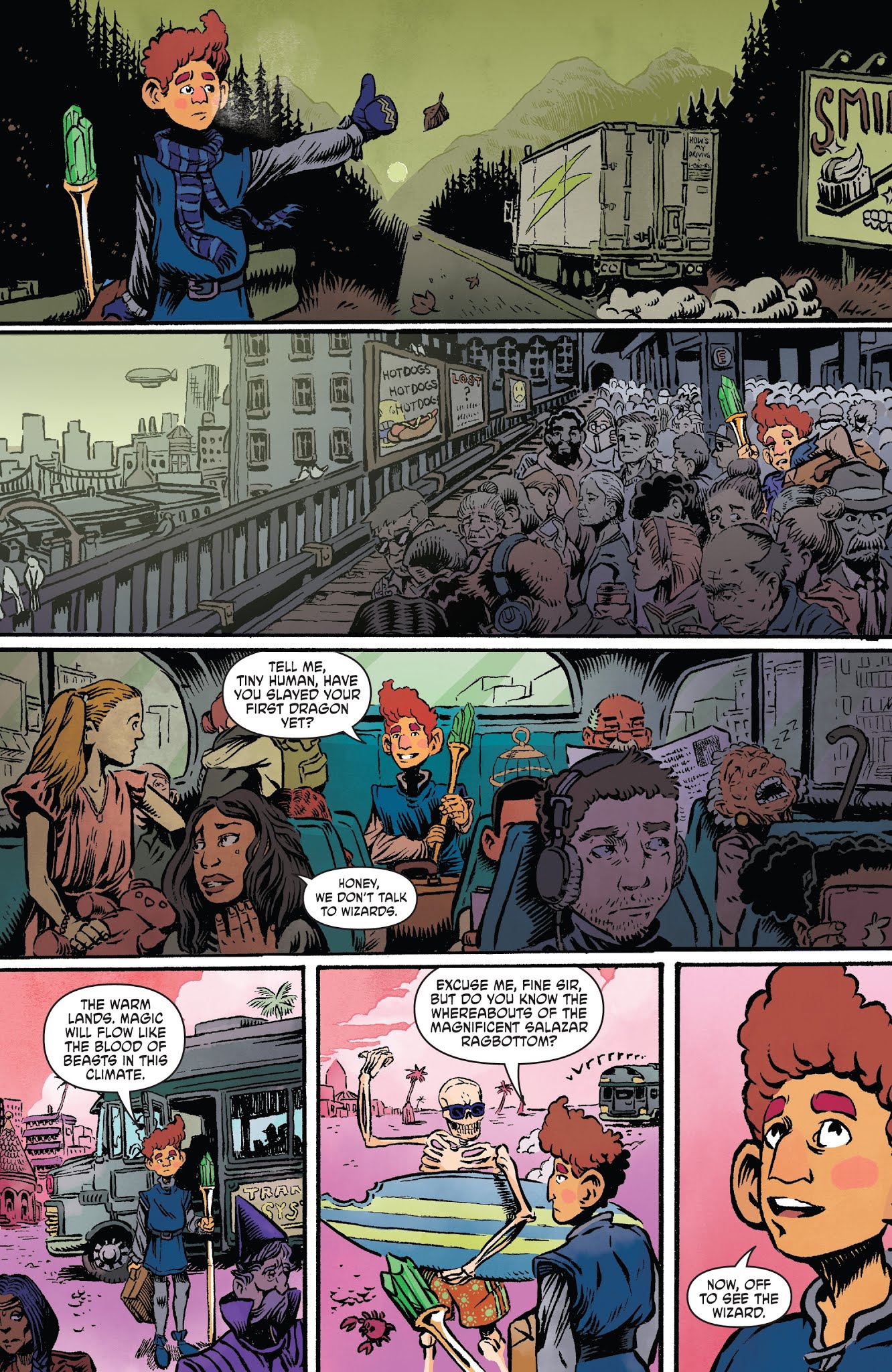 Read online Wizard Beach comic -  Issue #1 - 9