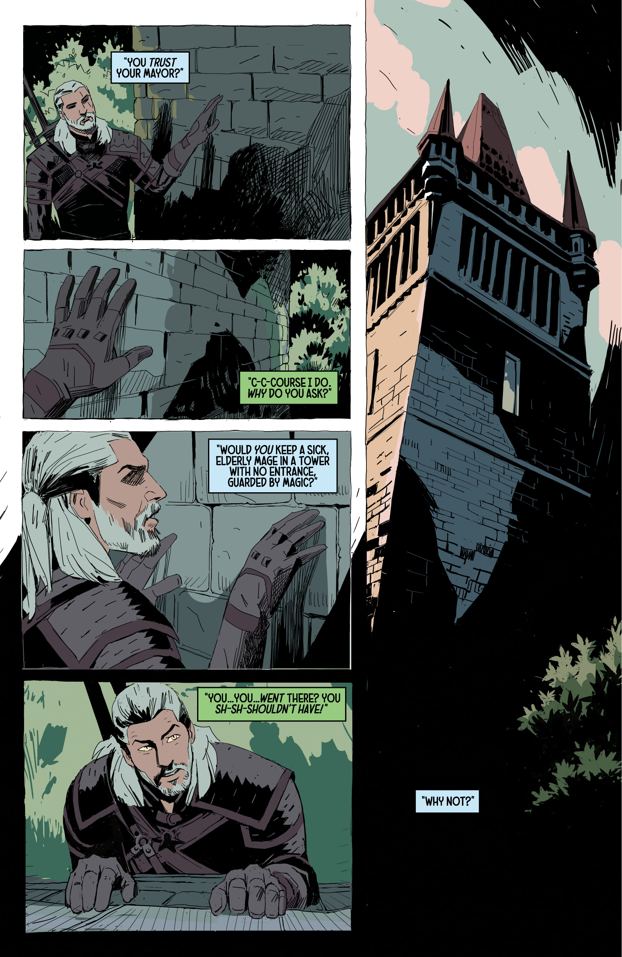 Read online The Witcher: Fading Memories comic -  Issue #2 - 16