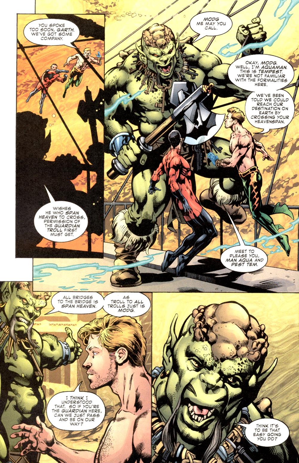 Read online Aquaman (2003) comic -  Issue #6 - 8