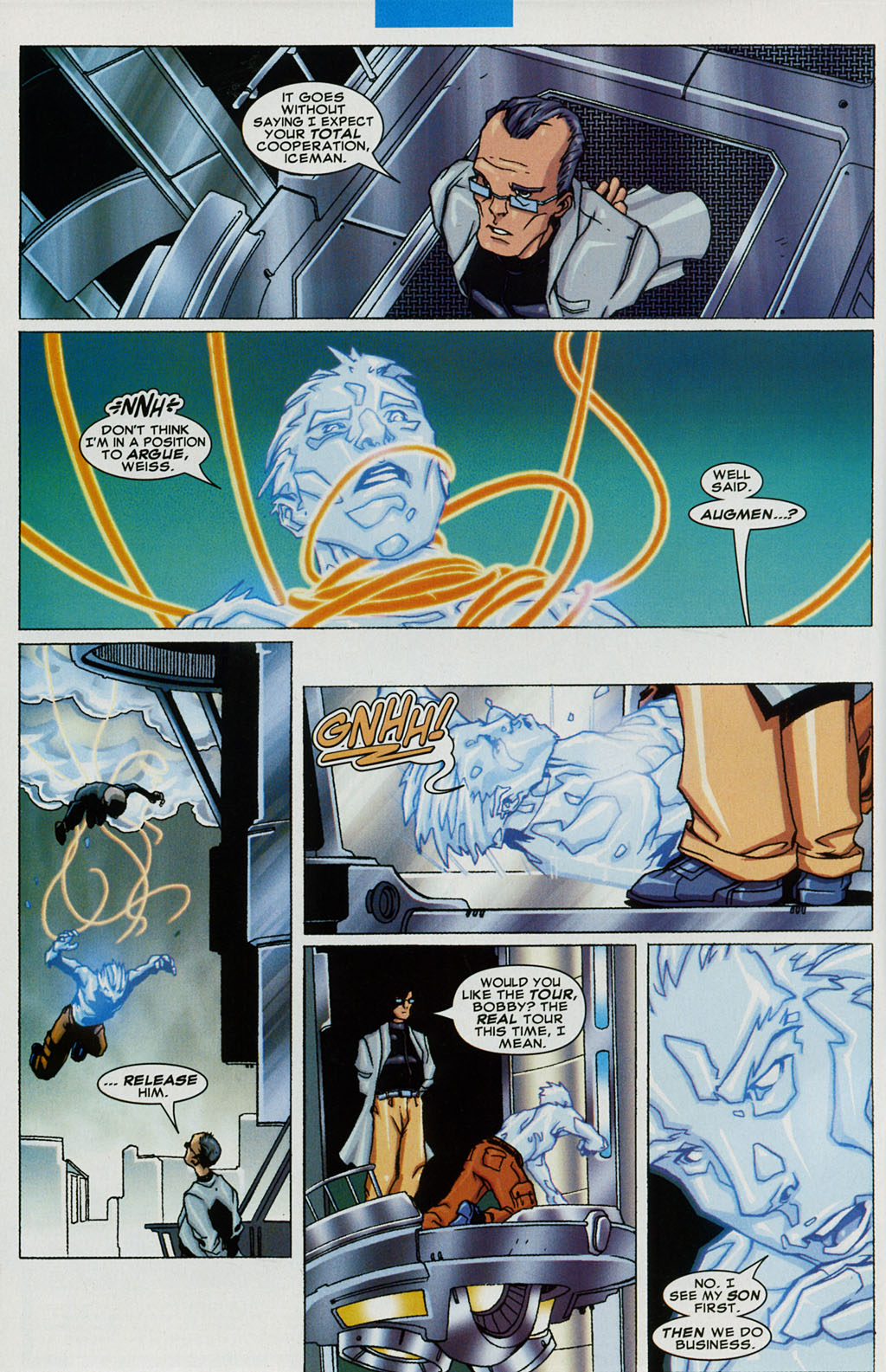 Read online Iceman (2001) comic -  Issue #4 - 3