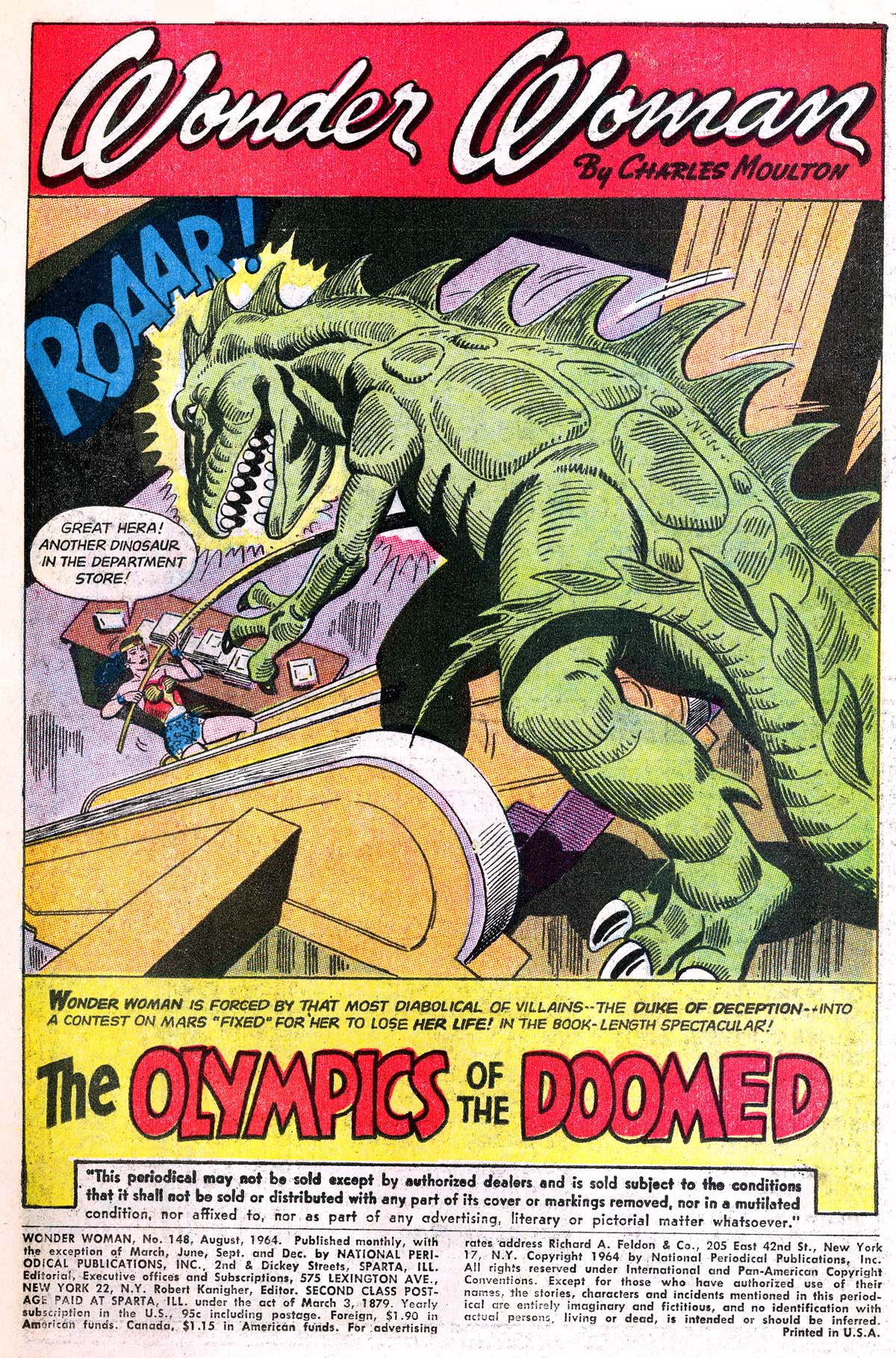 Read online Wonder Woman (1942) comic -  Issue #148 - 3