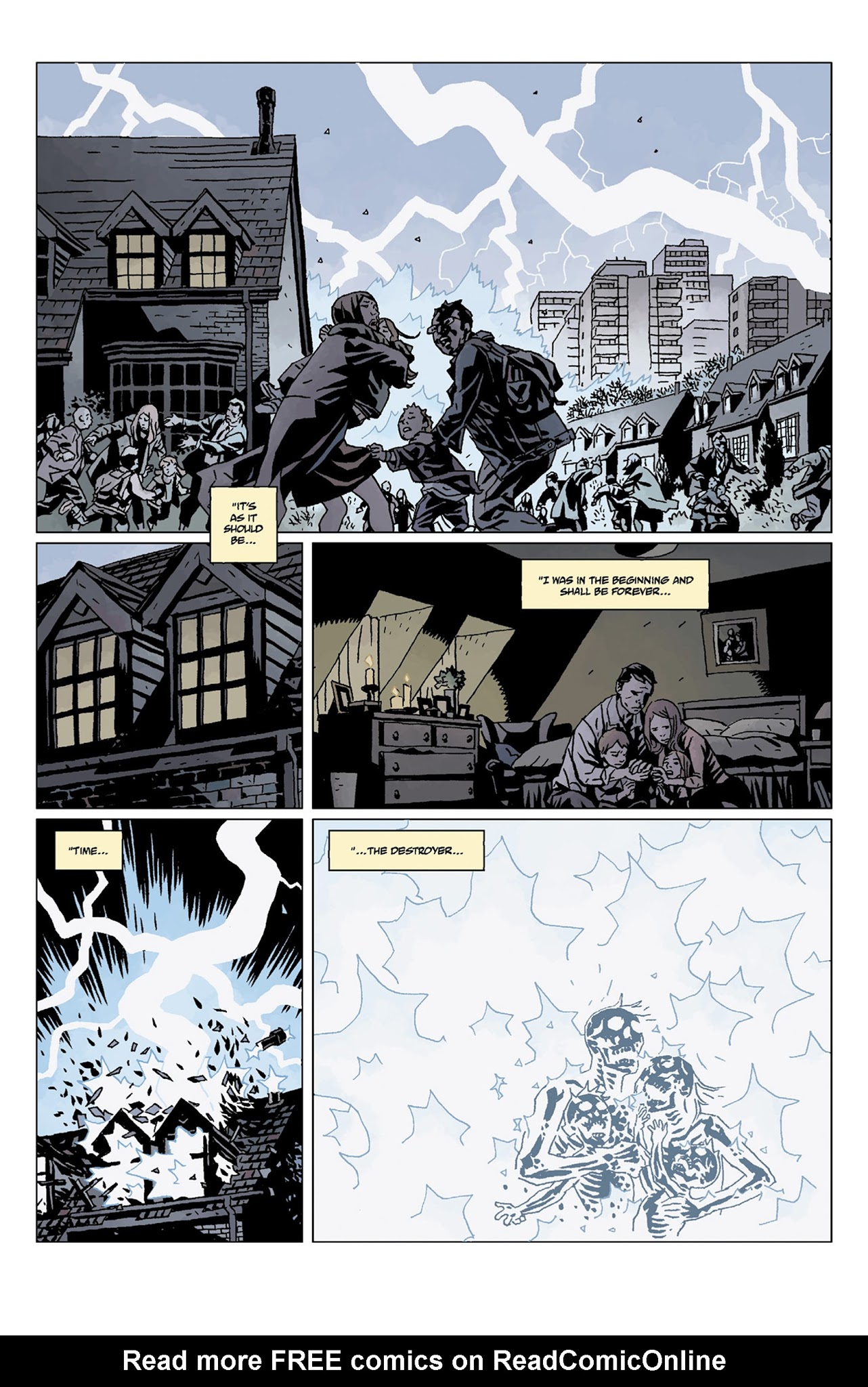 Read online Hellboy: The Storm And The Fury comic -  Issue # TPB - 140