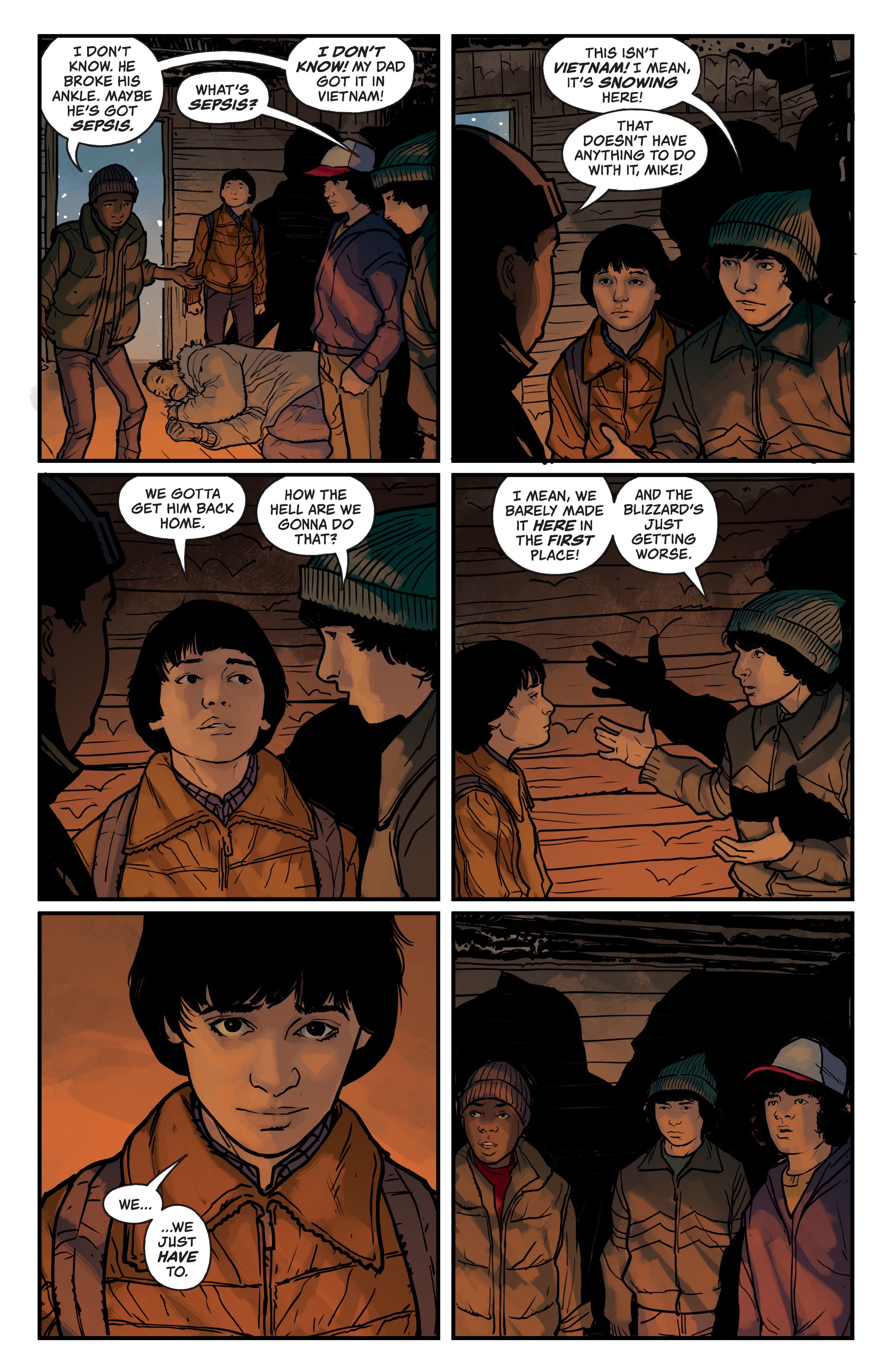 Read online Stranger Things: The Tomb of Ybwen comic -  Issue #4 - 10