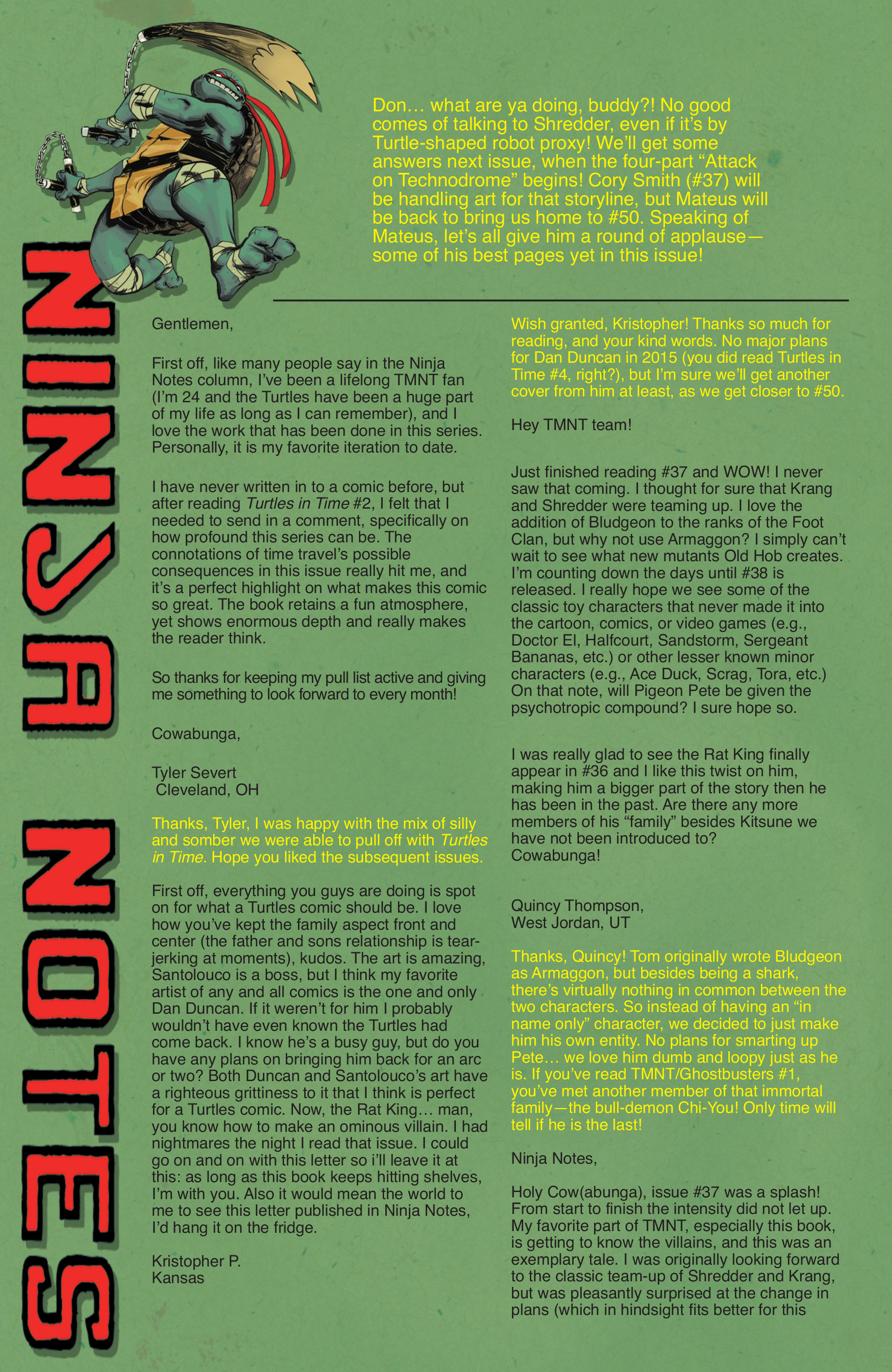 Read online Teenage Mutant Ninja Turtles (2011) comic -  Issue #40 - 26
