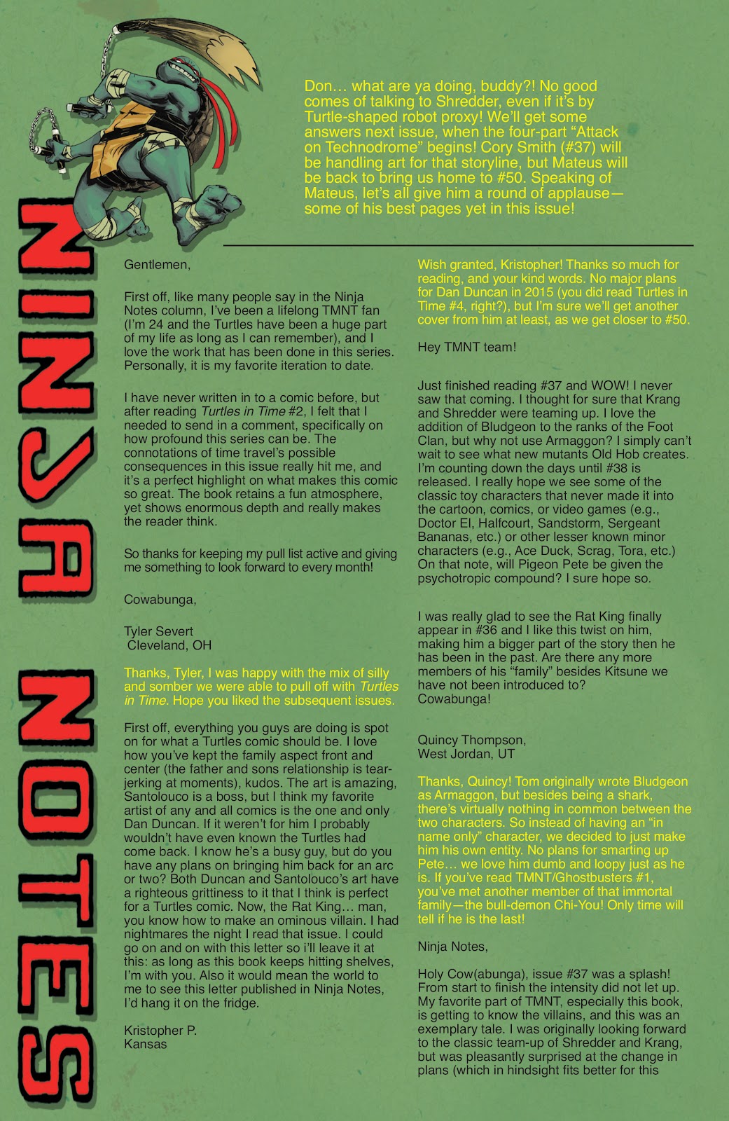 Teenage Mutant Ninja Turtles (2011) issue 40 - Page 26